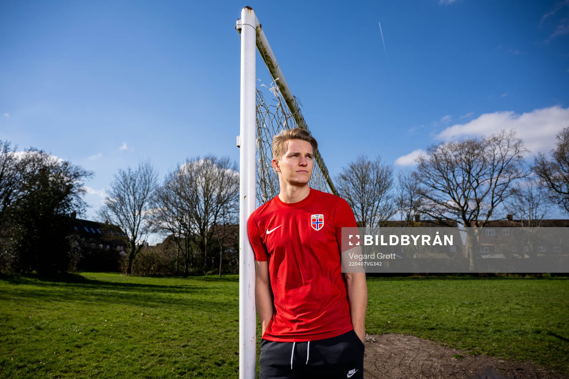 Martin Ødegaard of the Norwegian national football team