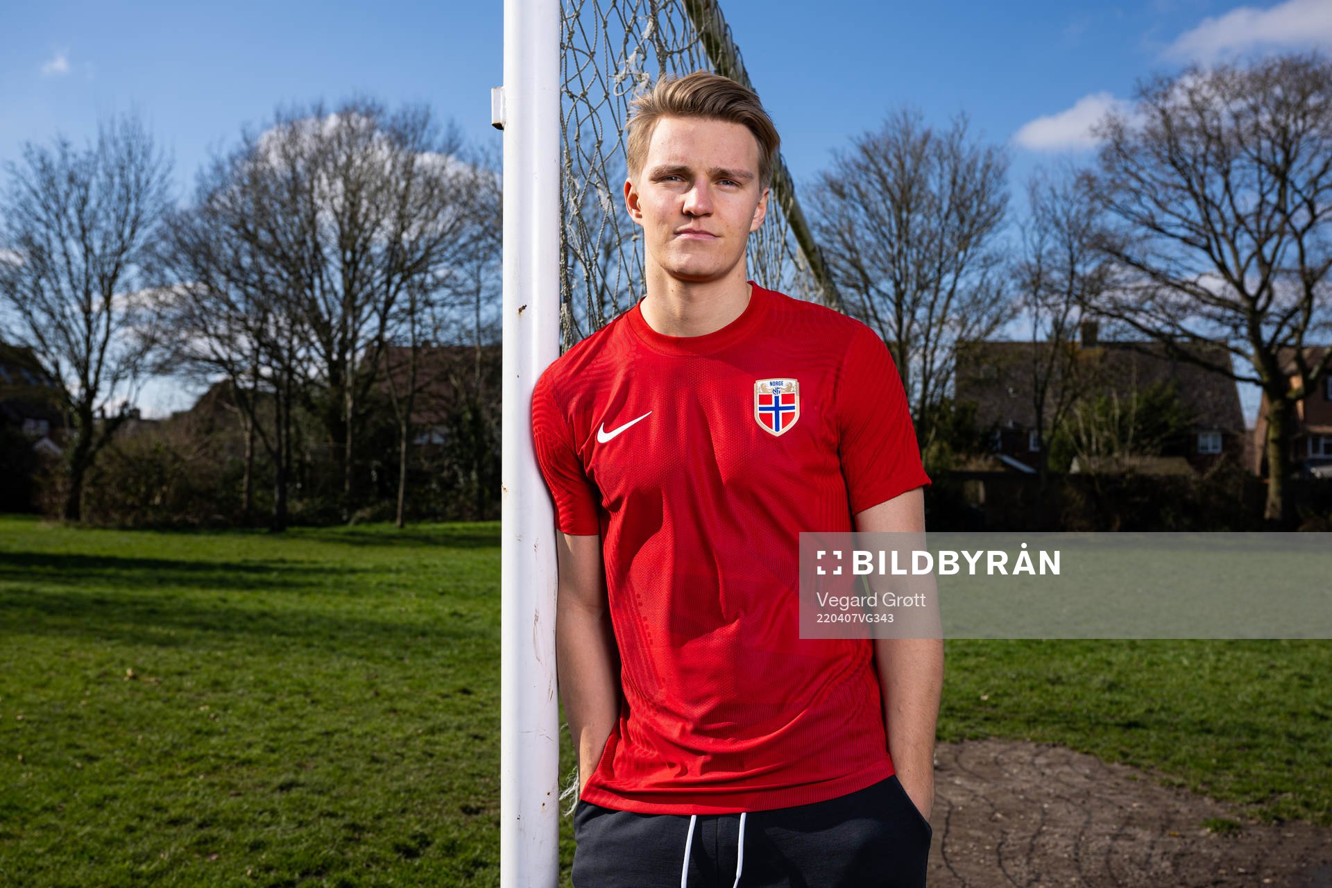 Martin Ødegaard of the Norwegian national football team