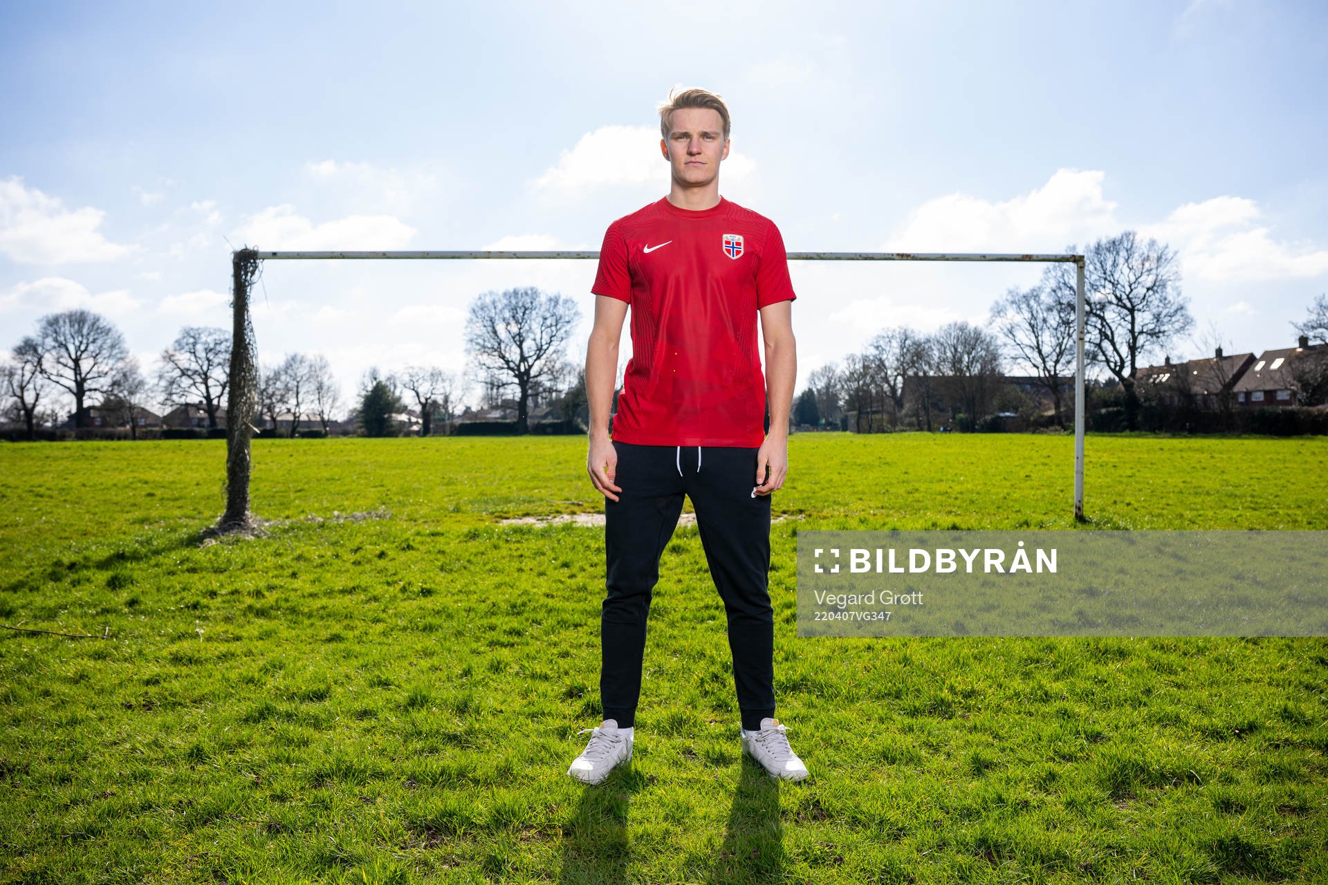 Martin Ødegaard of the Norwegian national football team