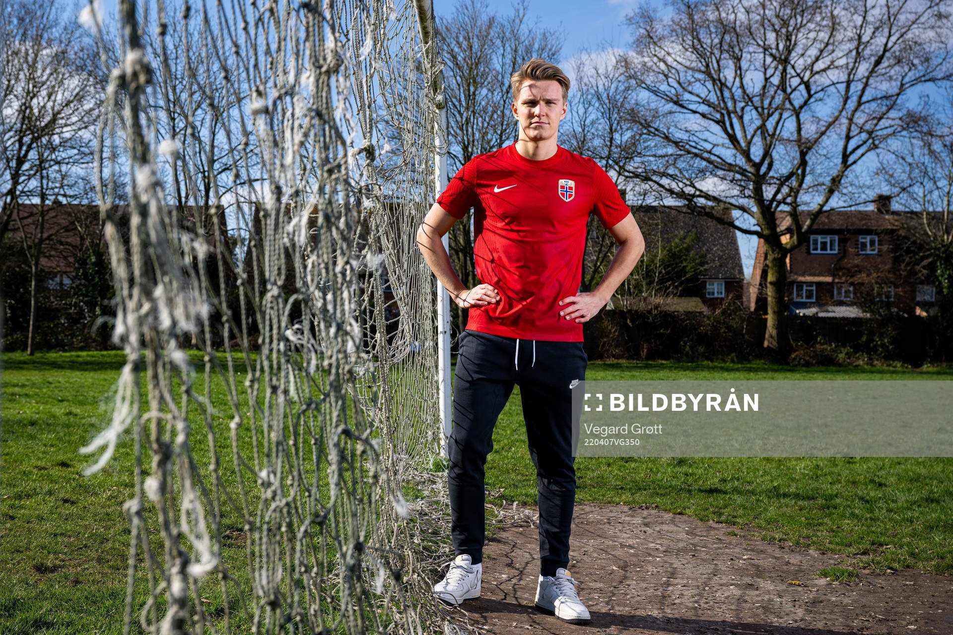 Martin Ødegaard of the Norwegian national football team