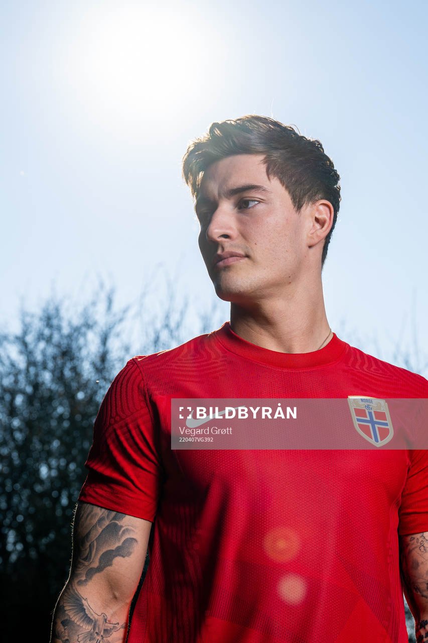 Mathias Normann of the Norwegian national football team