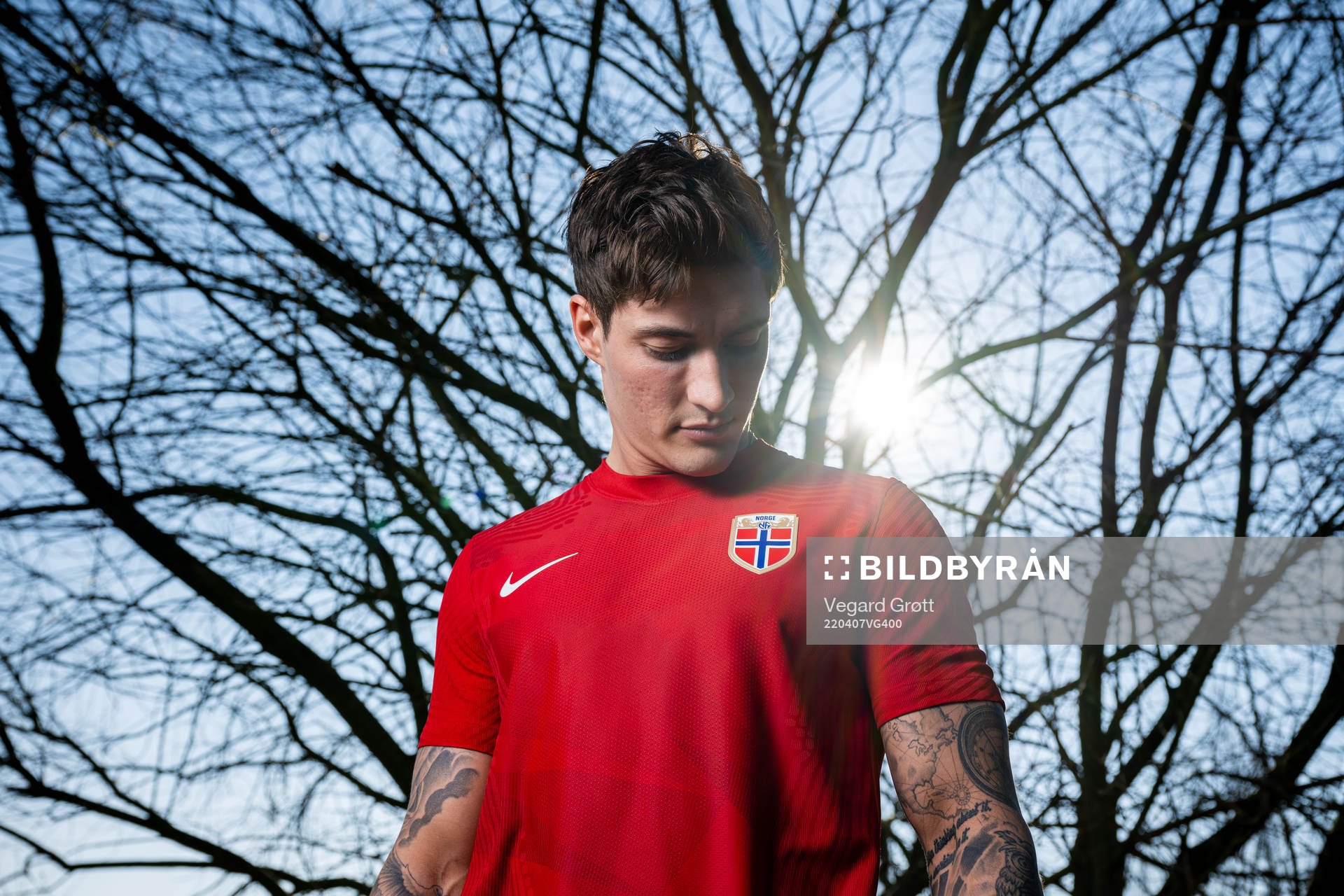 Mathias Normann of the Norwegian national football team