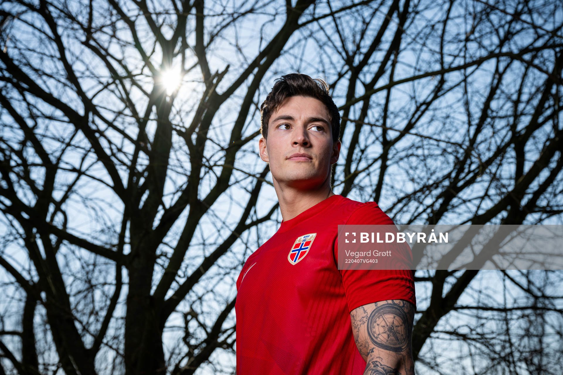 Mathias Normann of the Norwegian national football team