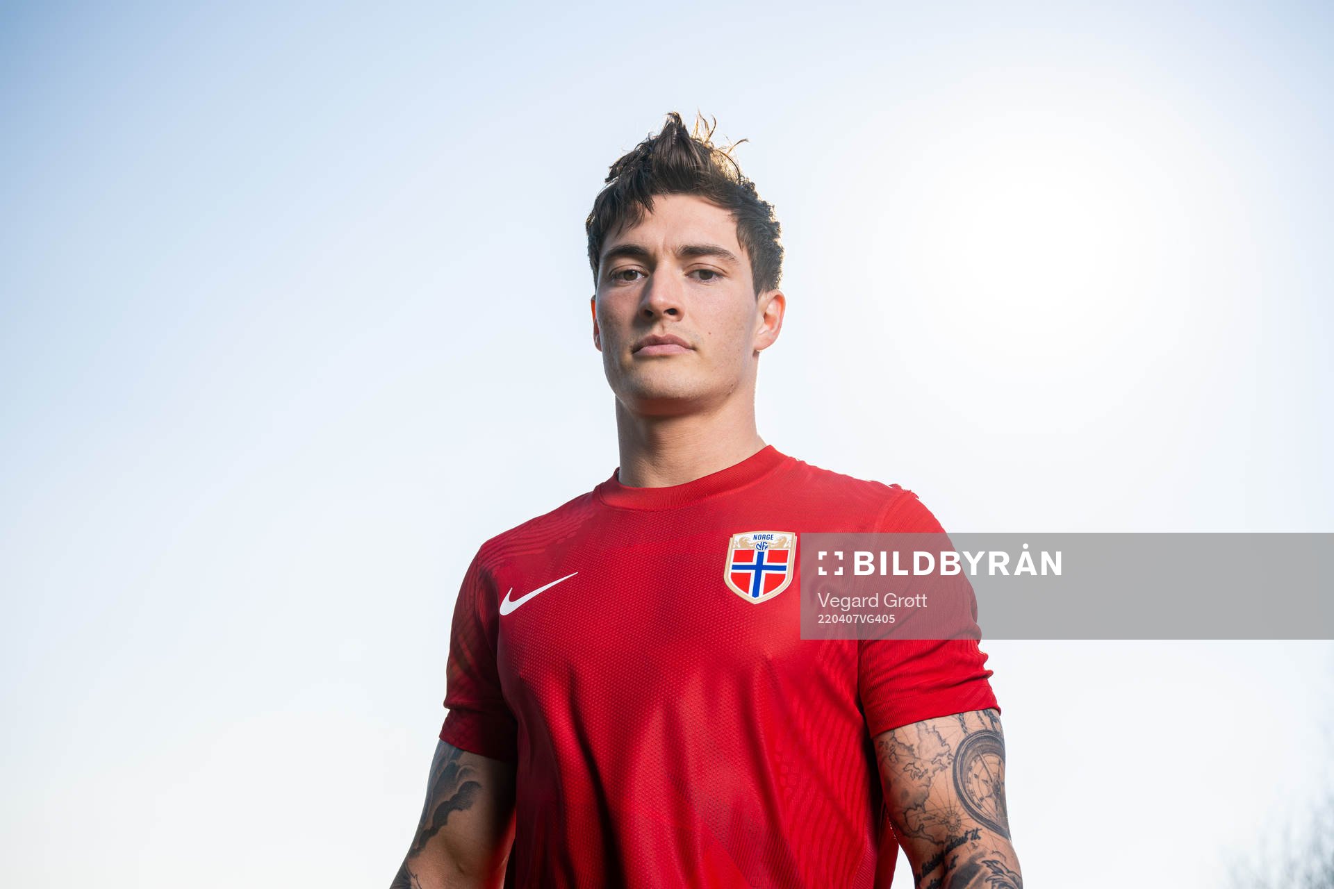 Mathias Normann of the Norwegian national football team