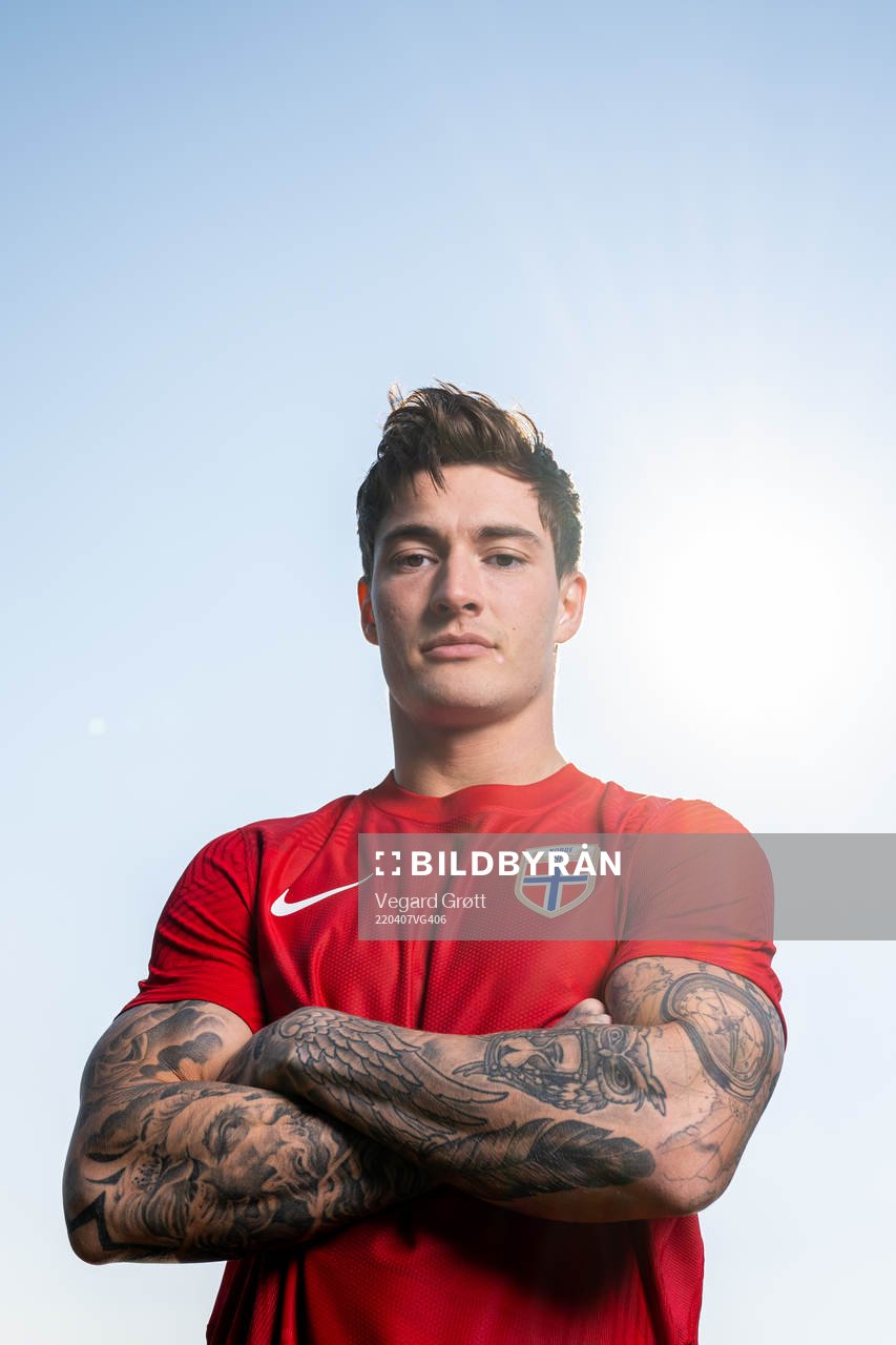 Mathias Normann of the Norwegian national football team