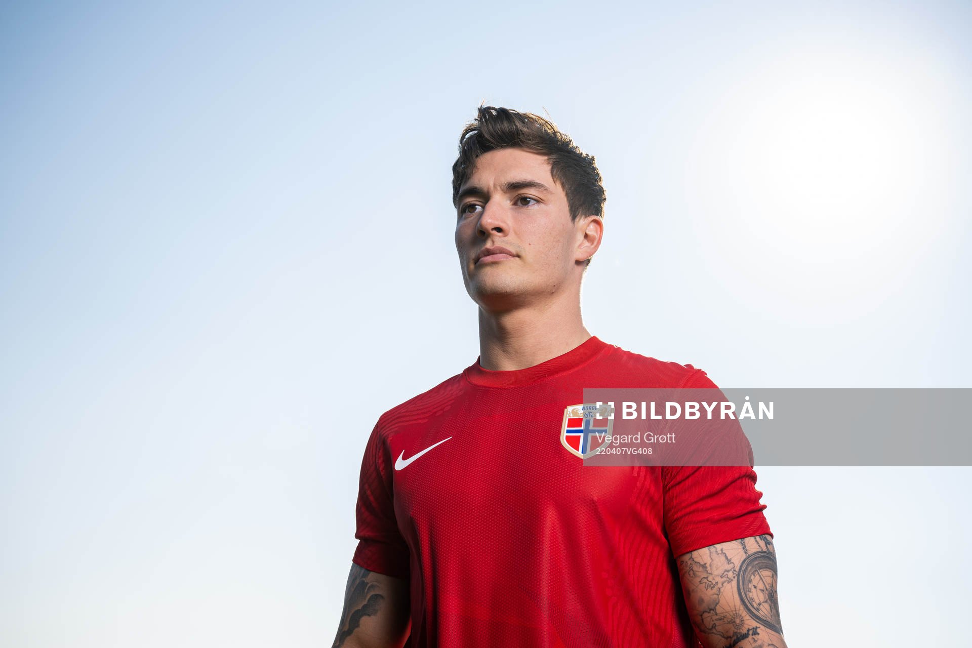 Mathias Normann of the Norwegian national football team