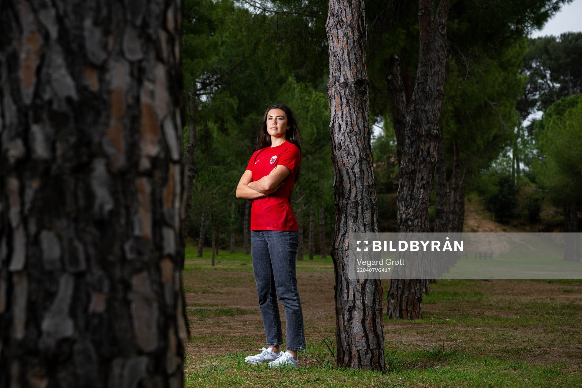 Ingrid Syrstad Engen of the Norwegian national football