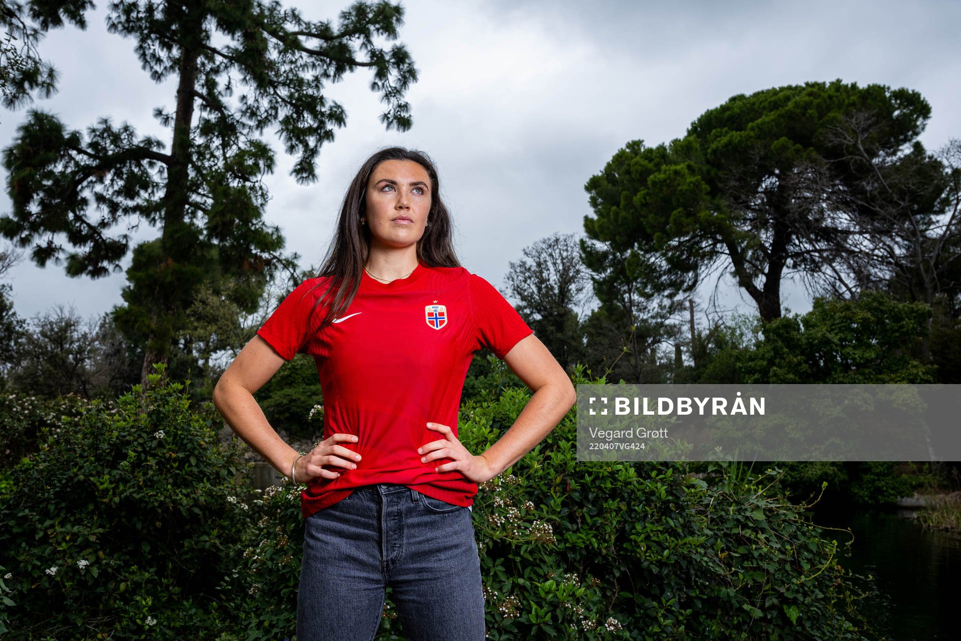Ingrid Syrstad Engen of the Norwegian national football