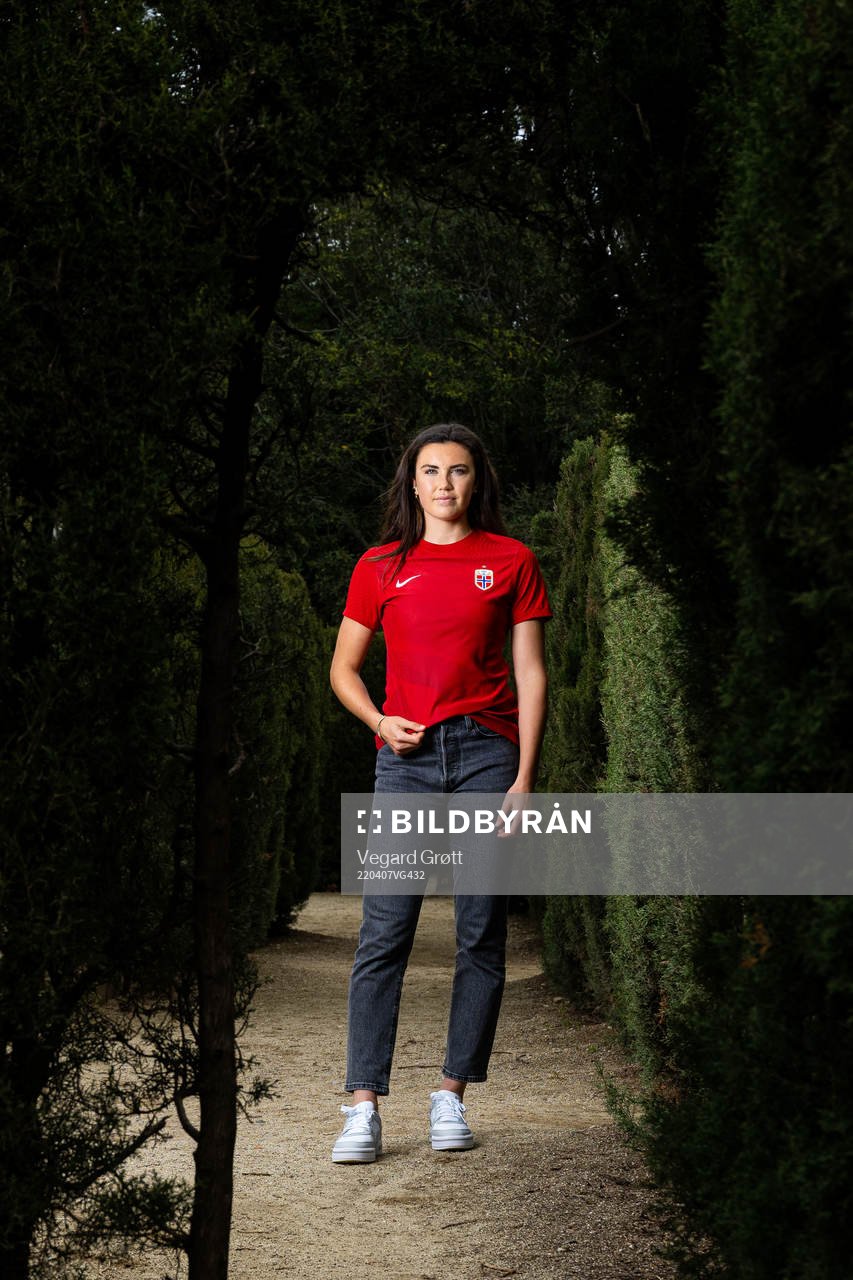 Ingrid Syrstad Engen of the Norwegian national football