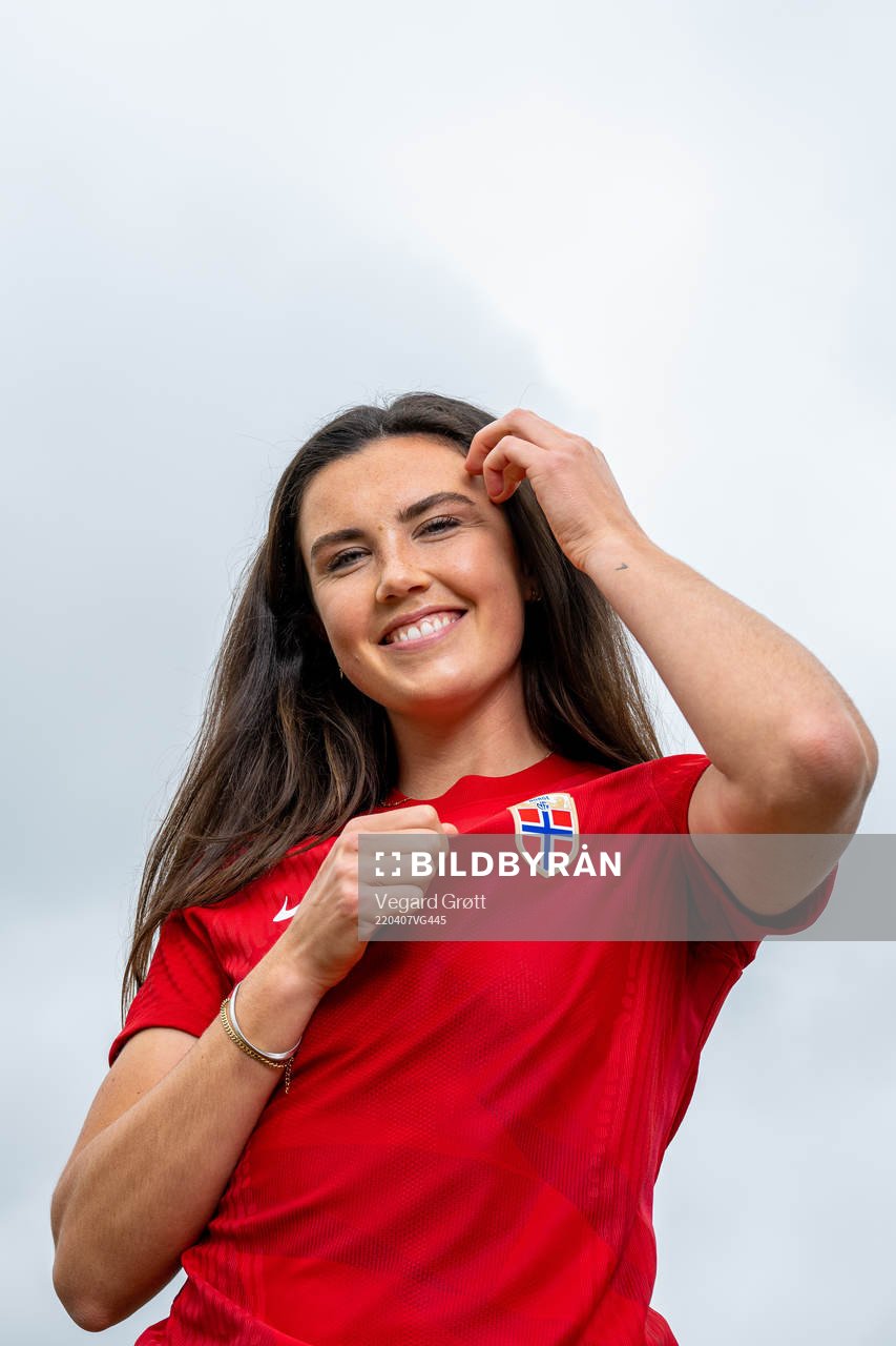 Ingrid Syrstad Engen of the Norwegian national football