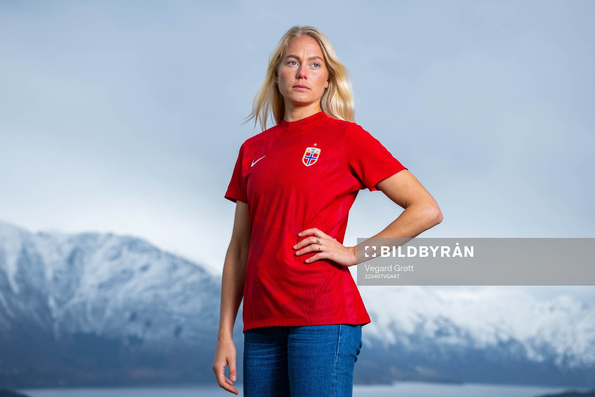 Guro Bergsvand of the Norwegian national football team