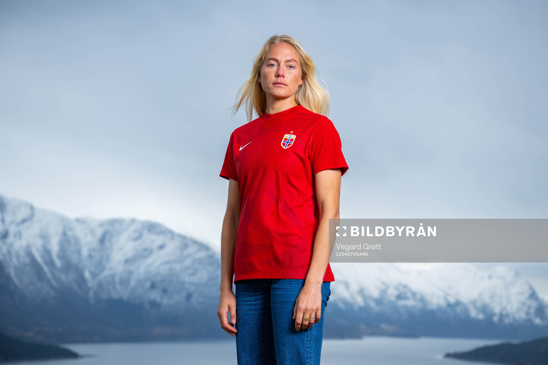 Guro Bergsvand of the Norwegian national football team