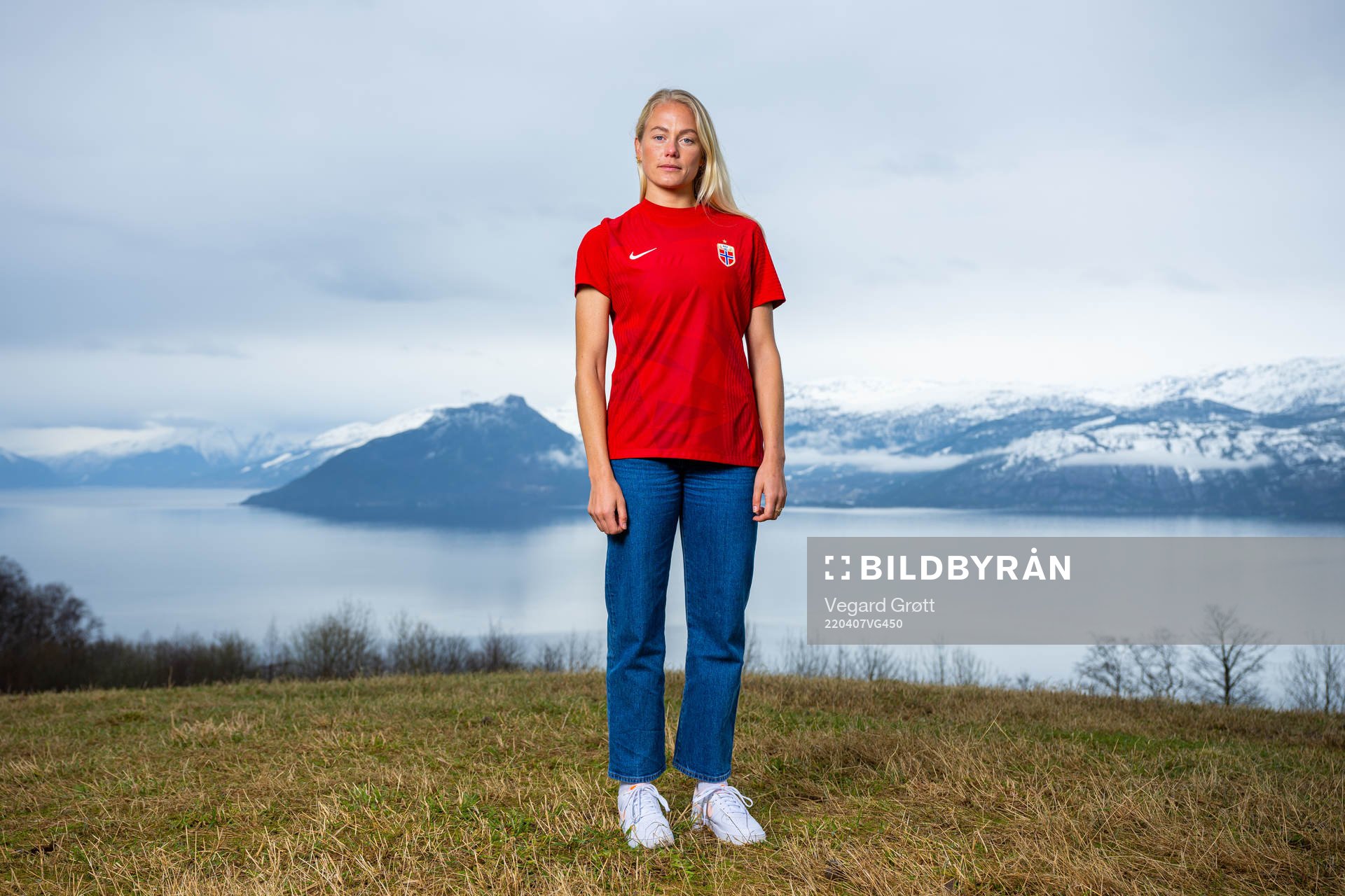 Guro Bergsvand of the Norwegian national football team