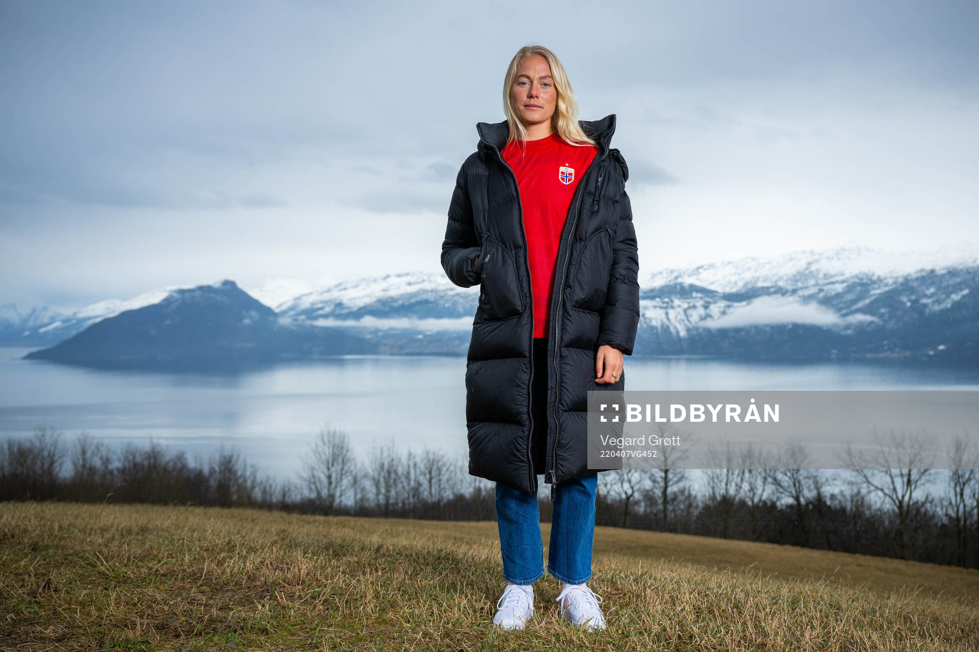 Guro Bergsvand of the Norwegian national football team