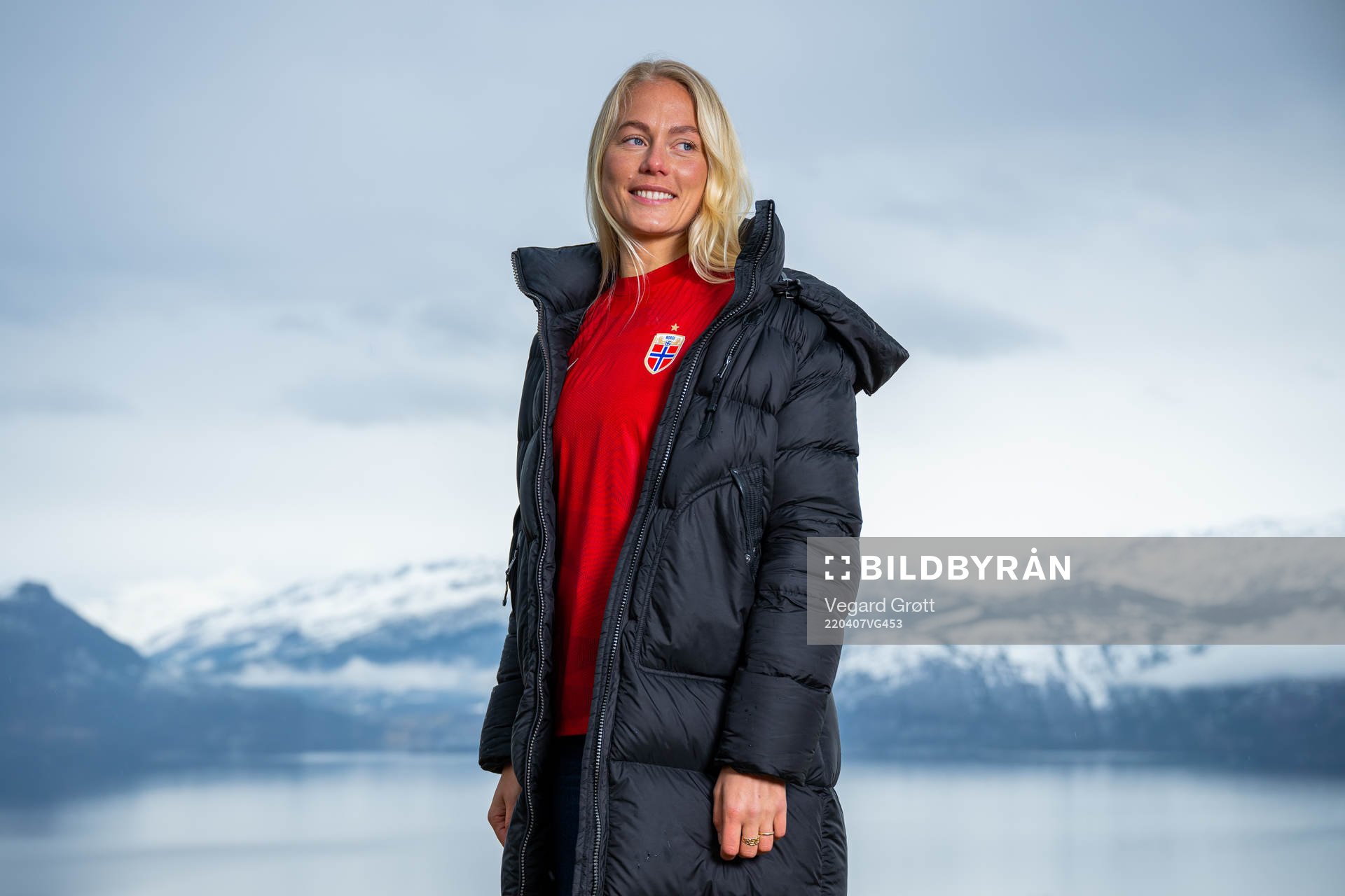 Guro Bergsvand of the Norwegian national football team