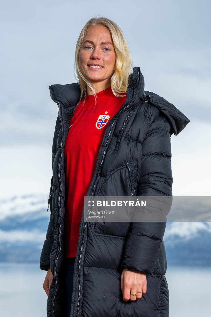 Guro Bergsvand of the Norwegian national football team