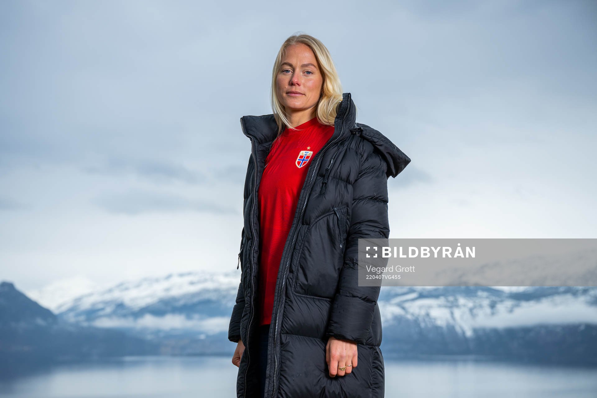 Guro Bergsvand of the Norwegian national football team