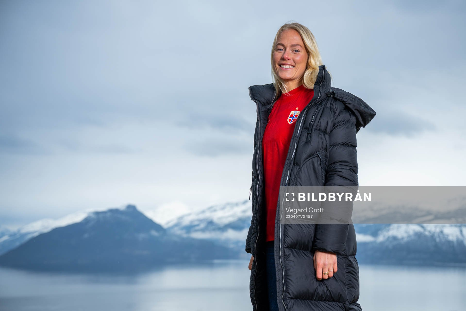 Guro Bergsvand of the Norwegian national football team
