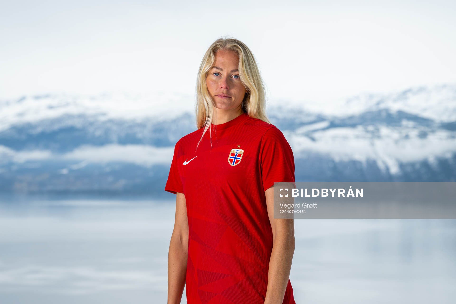 Guro Bergsvand of the Norwegian national football team