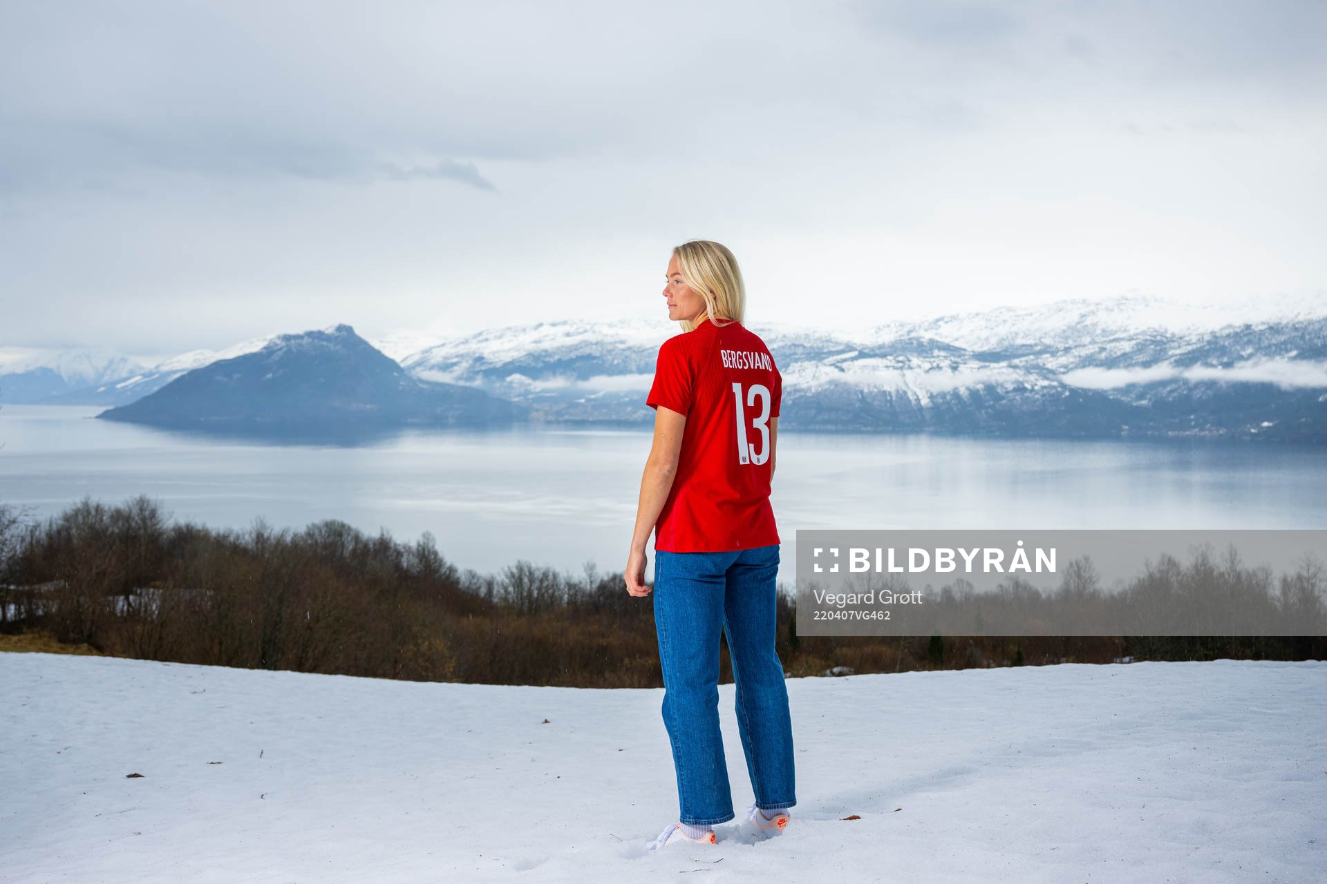 Guro Bergsvand of the Norwegian national football team