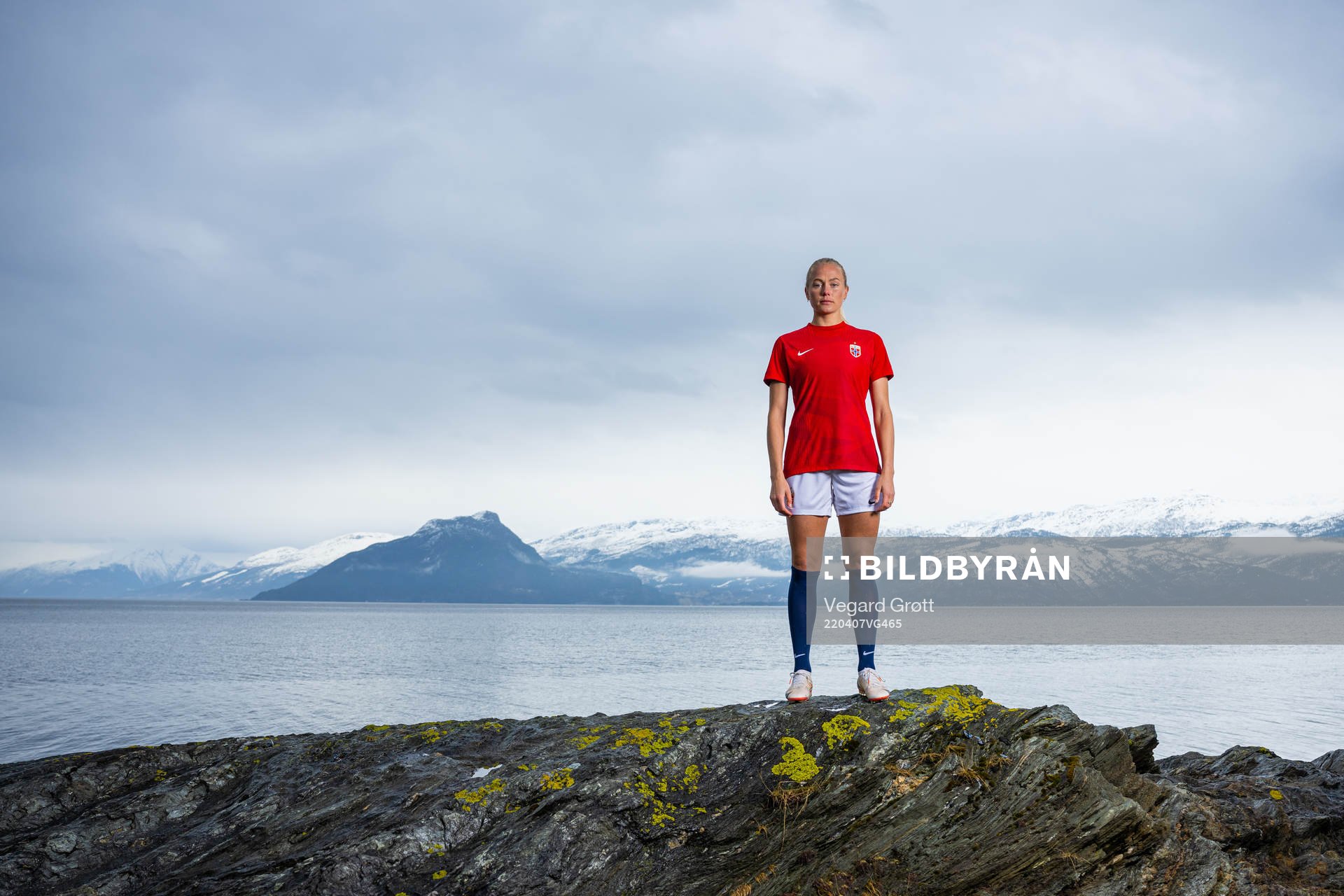 Guro Bergsvand of the Norwegian national football team