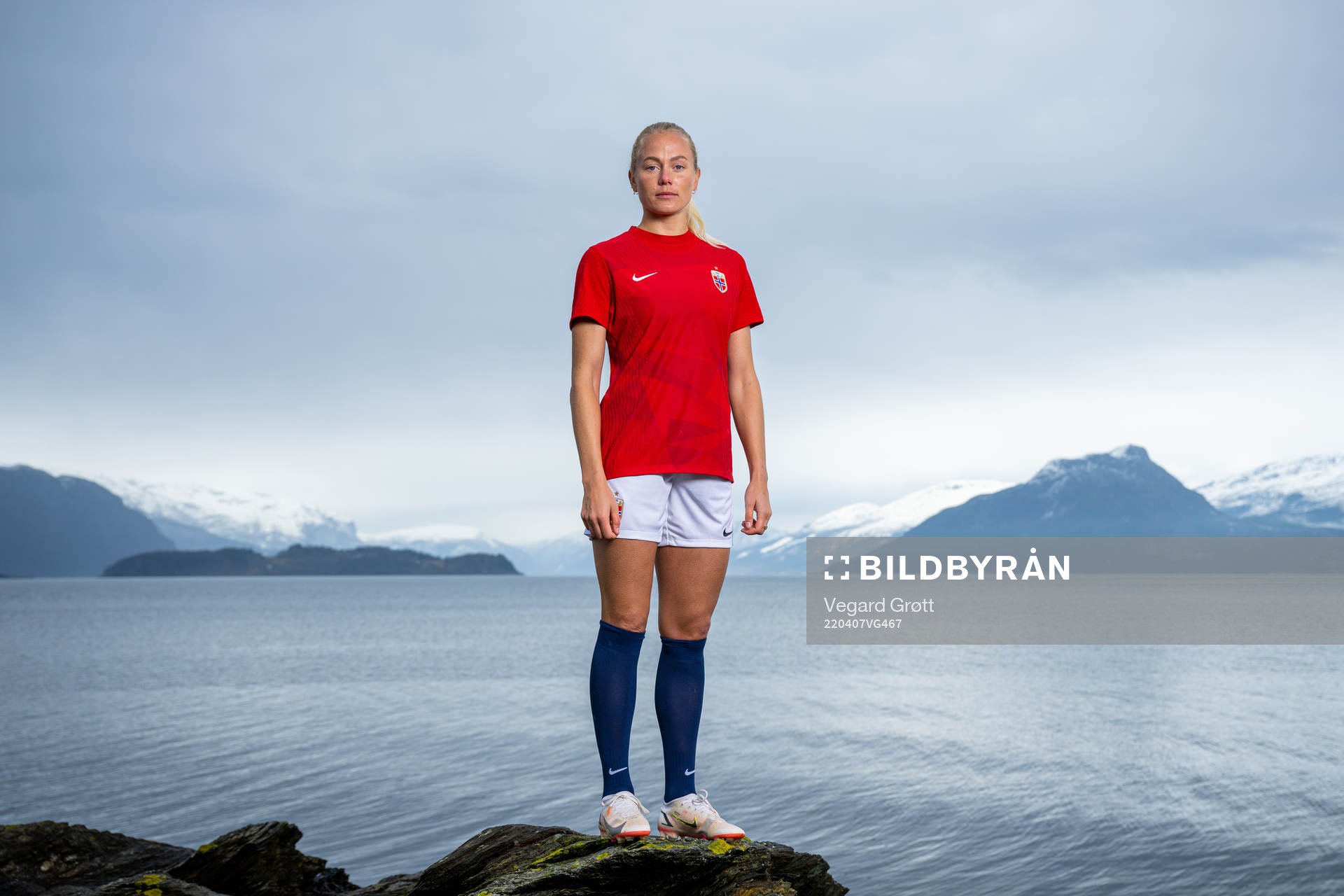 Guro Bergsvand of the Norwegian national football team