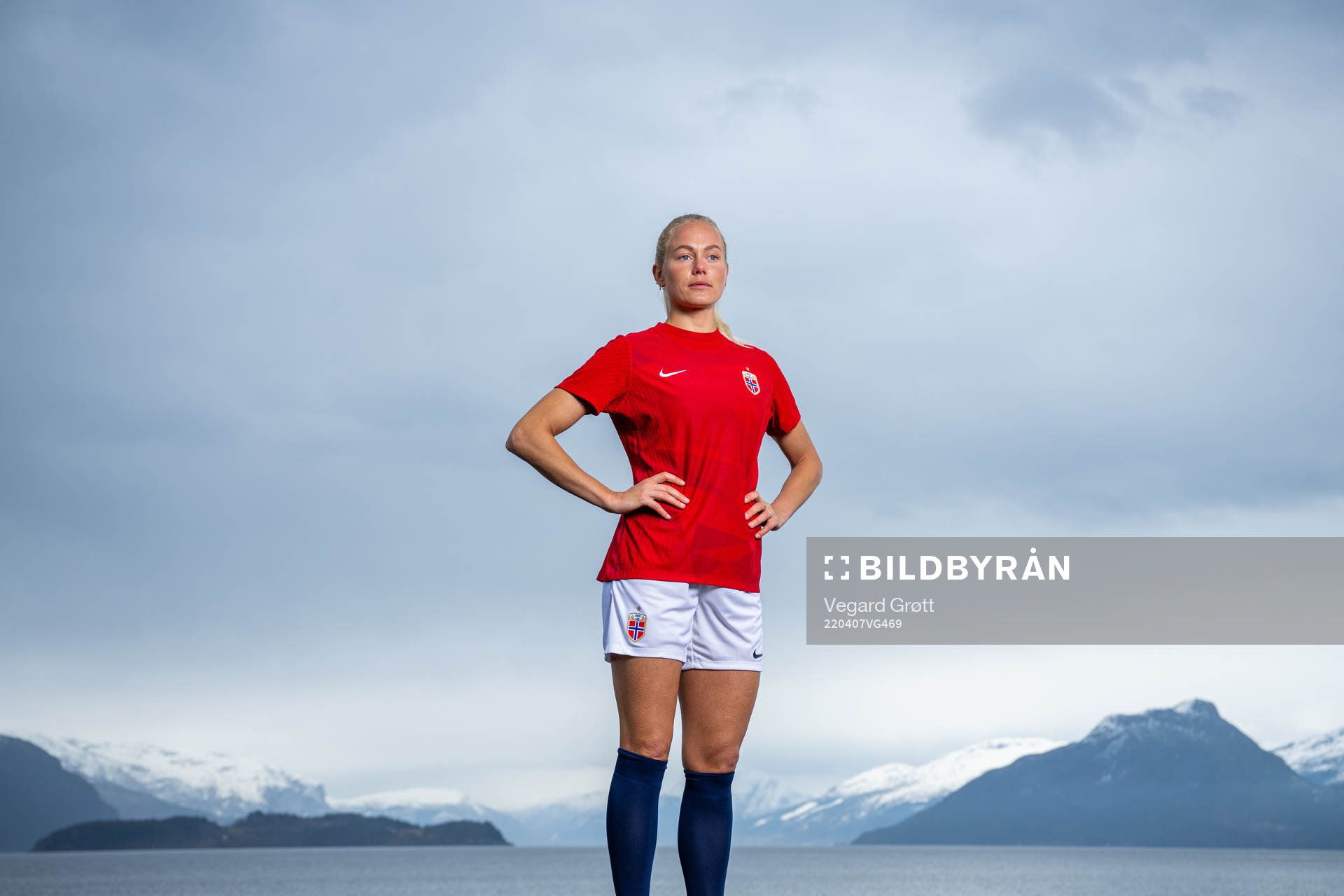 Guro Bergsvand of the Norwegian national football team