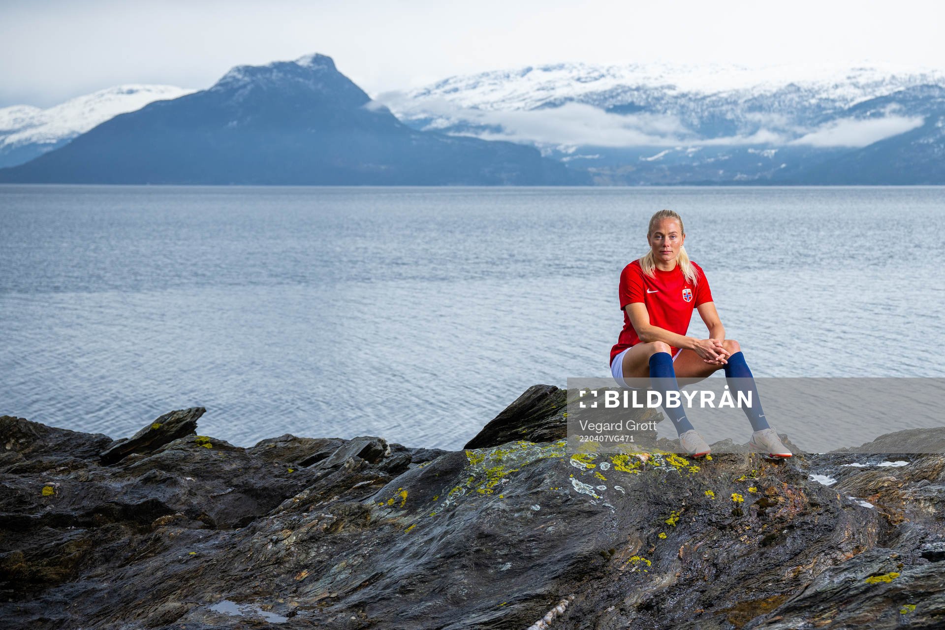 Guro Bergsvand of the Norwegian national football team