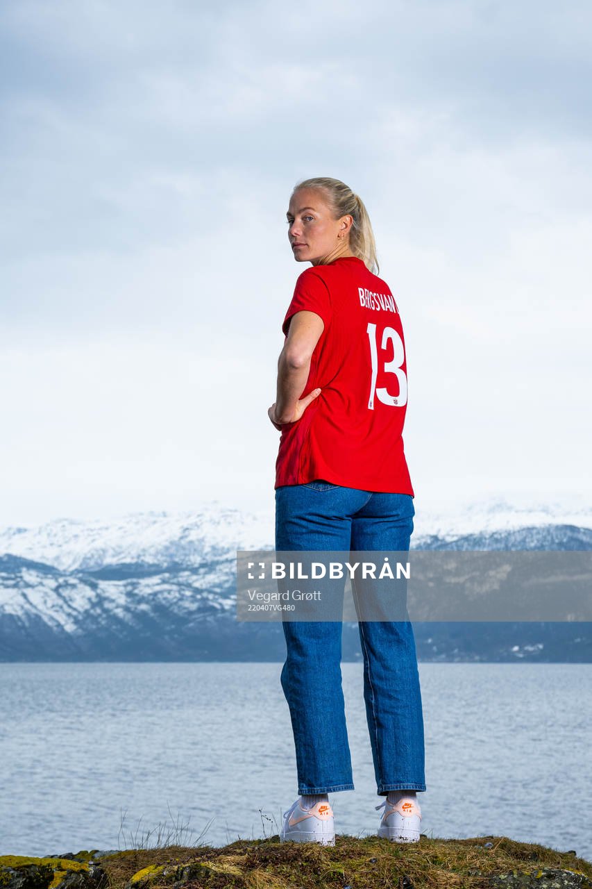 Guro Bergsvand of the Norwegian national football team