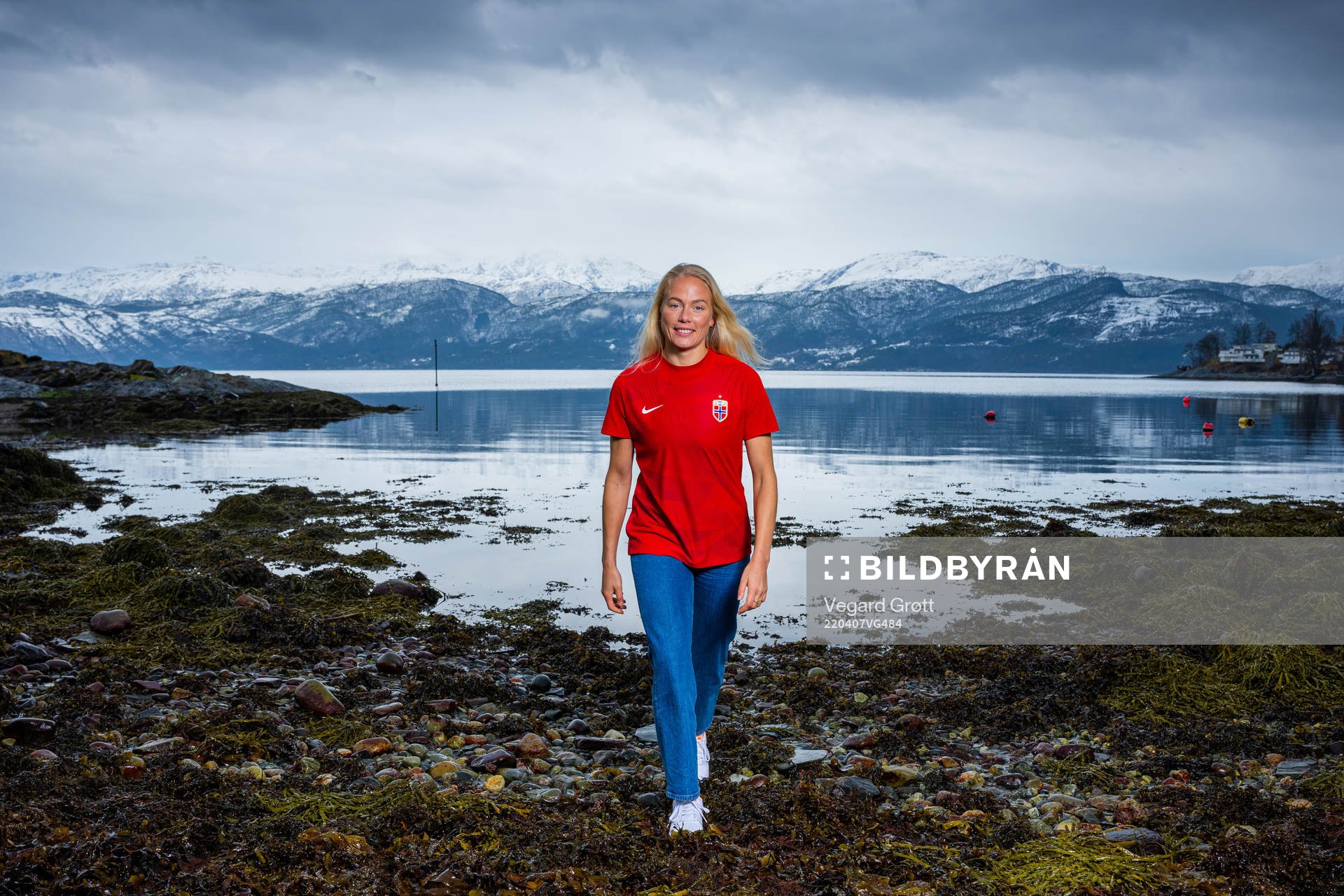 Guro Bergsvand of the Norwegian national football team