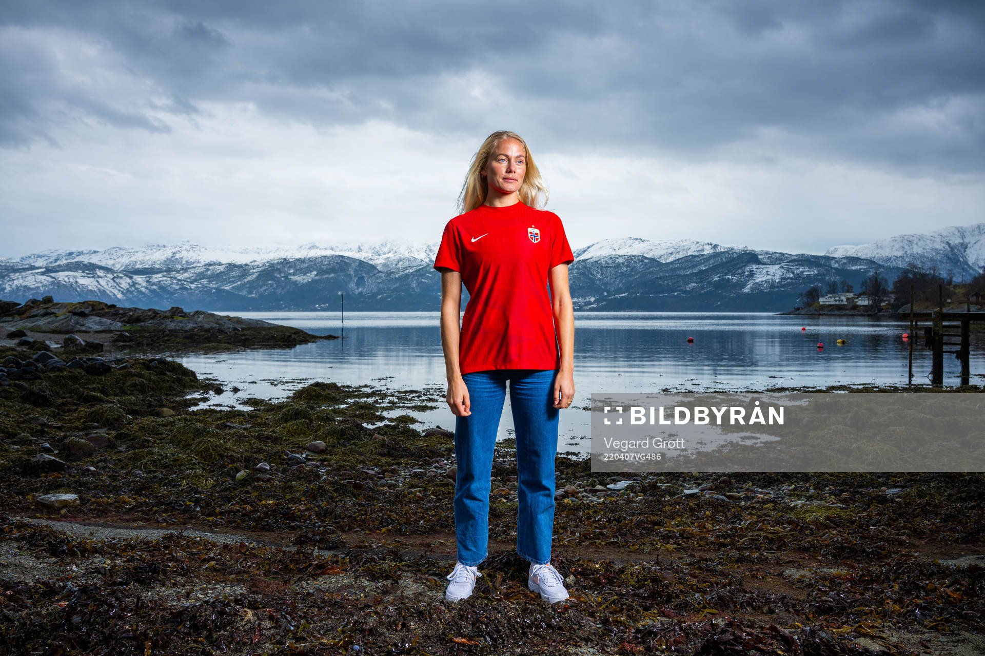 Guro Bergsvand of the Norwegian national football team