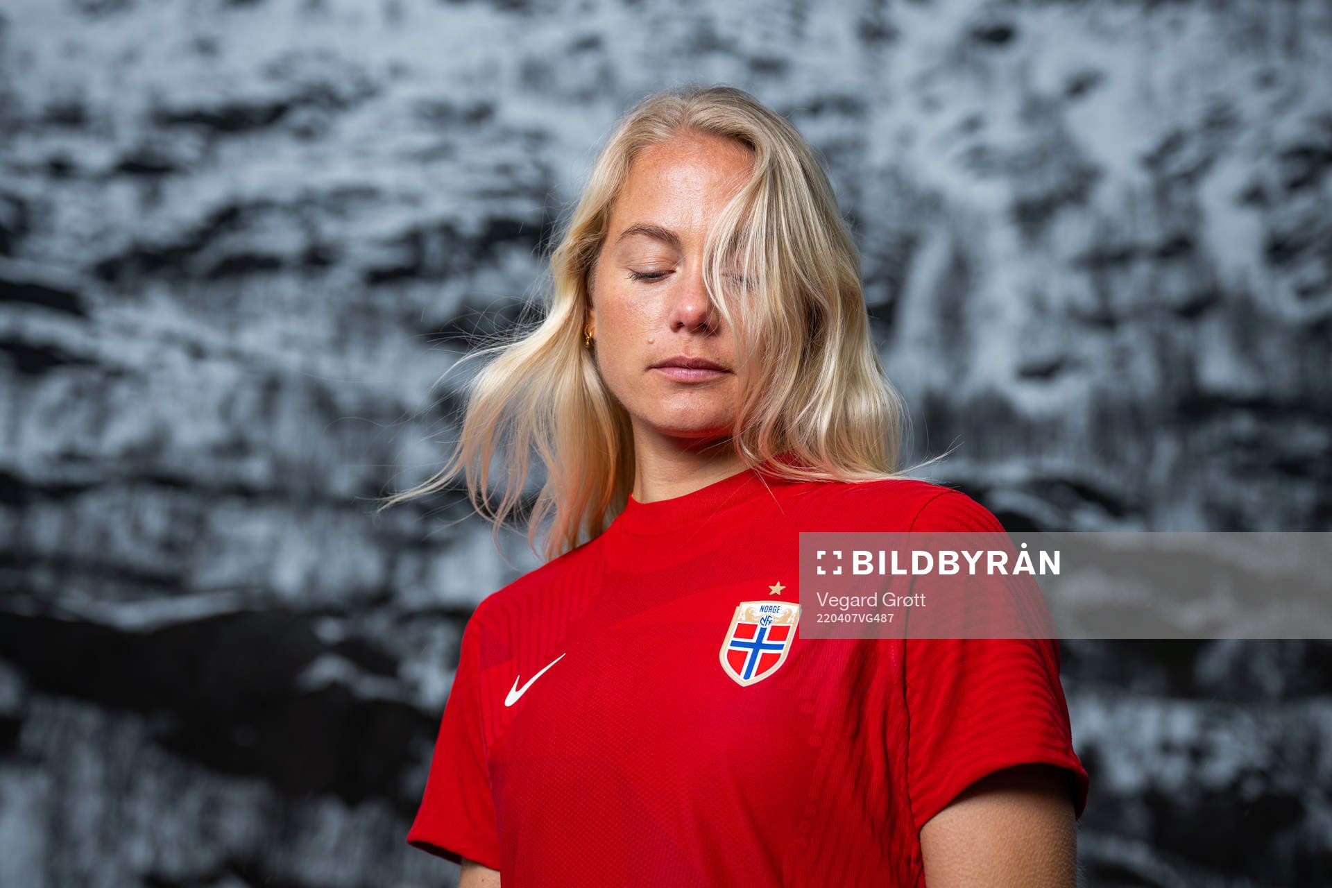 Guro Bergsvand of the Norwegian national football team