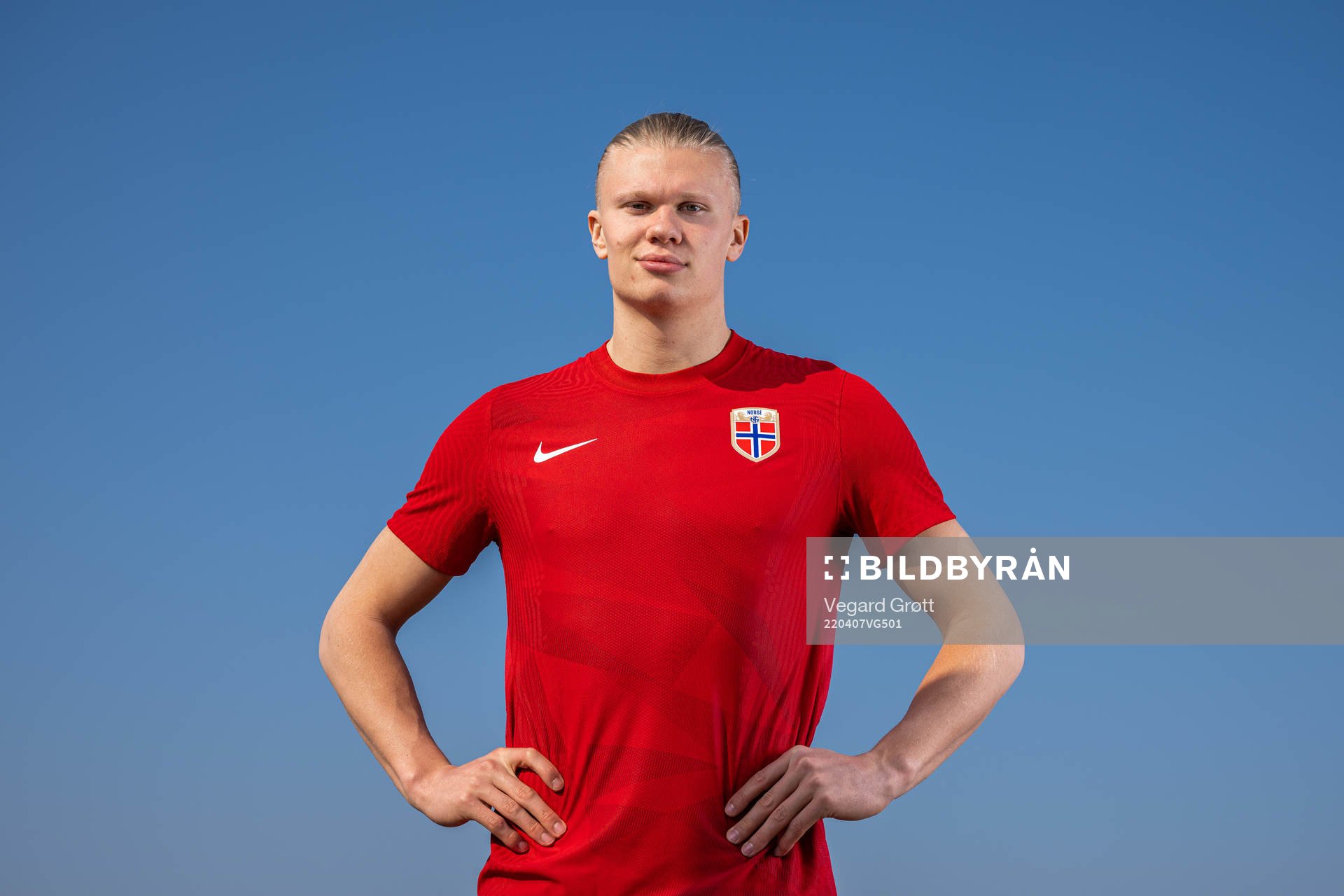 Erling Braut Haaland of the Norwegian national football
