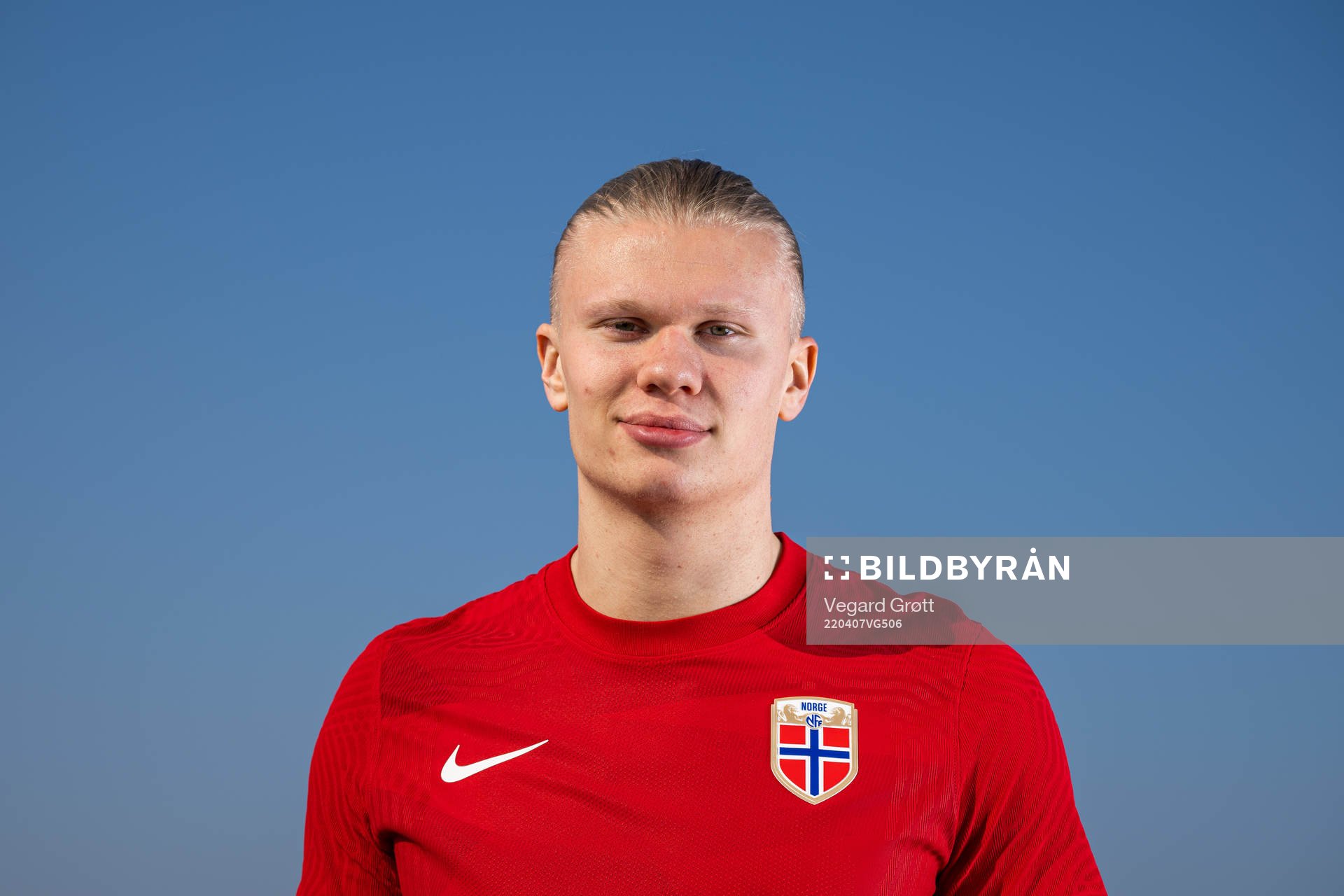Erling Braut Haaland of the Norwegian national football