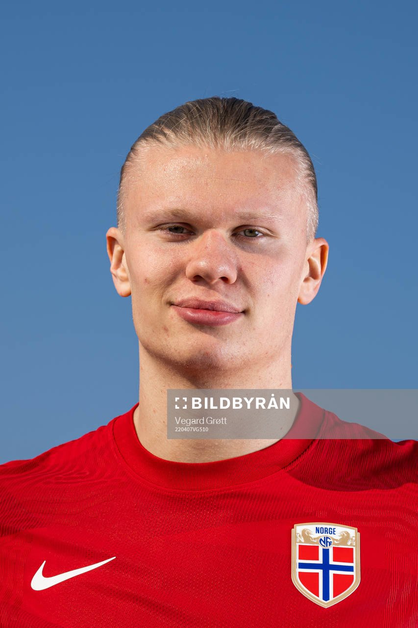 Erling Braut Haaland of the Norwegian national football
