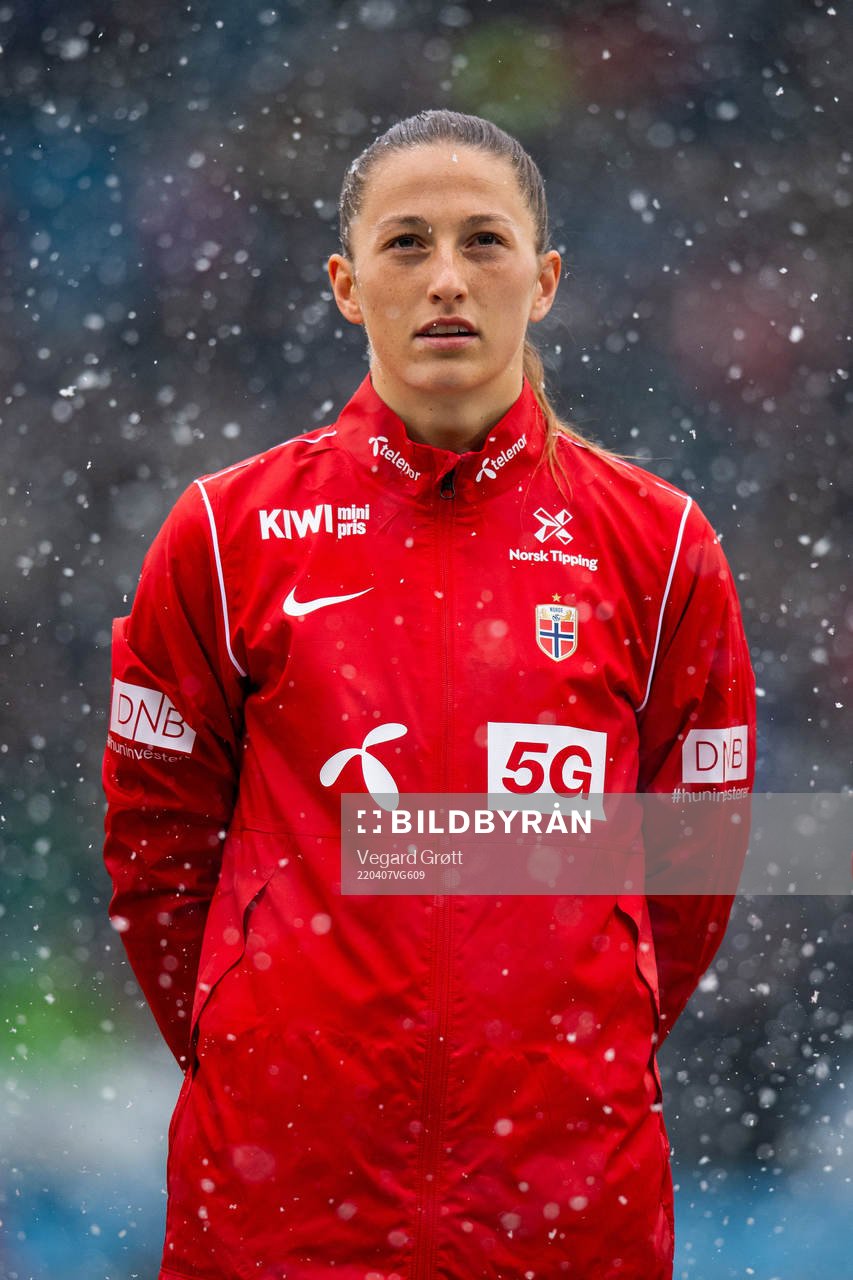 Goalkeeper Cecilie Fiskerstrand of Norway