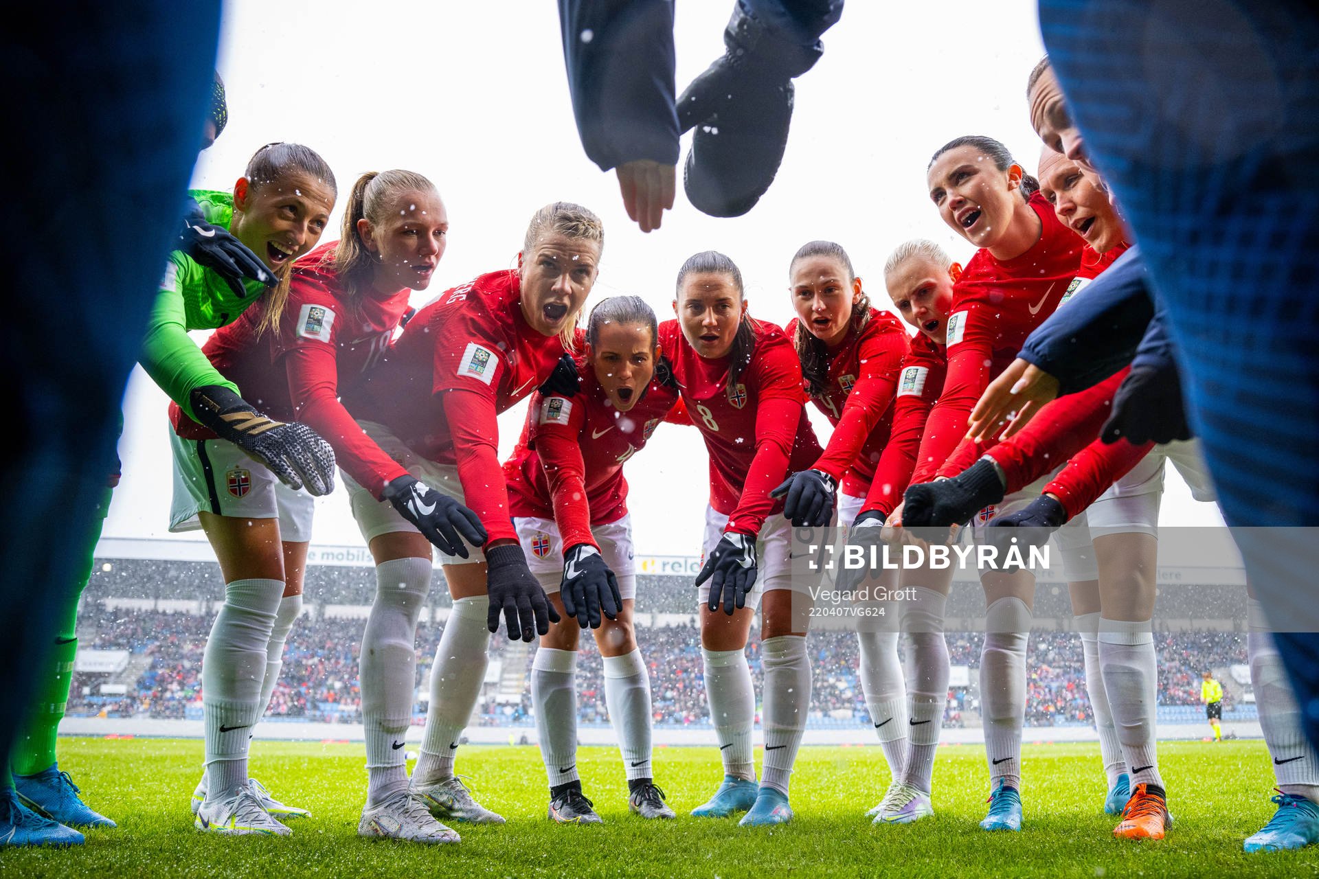 Goalkeeper Cecilie Fiskerstrand, Frida Maanum, Ada