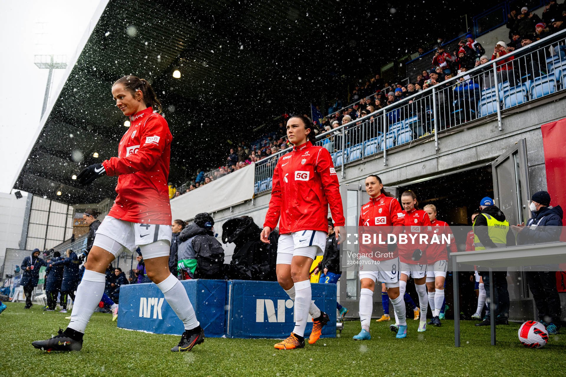 Tuva Hansen, Ingrid Syrstad Engen and Vilde Bøe Risa of