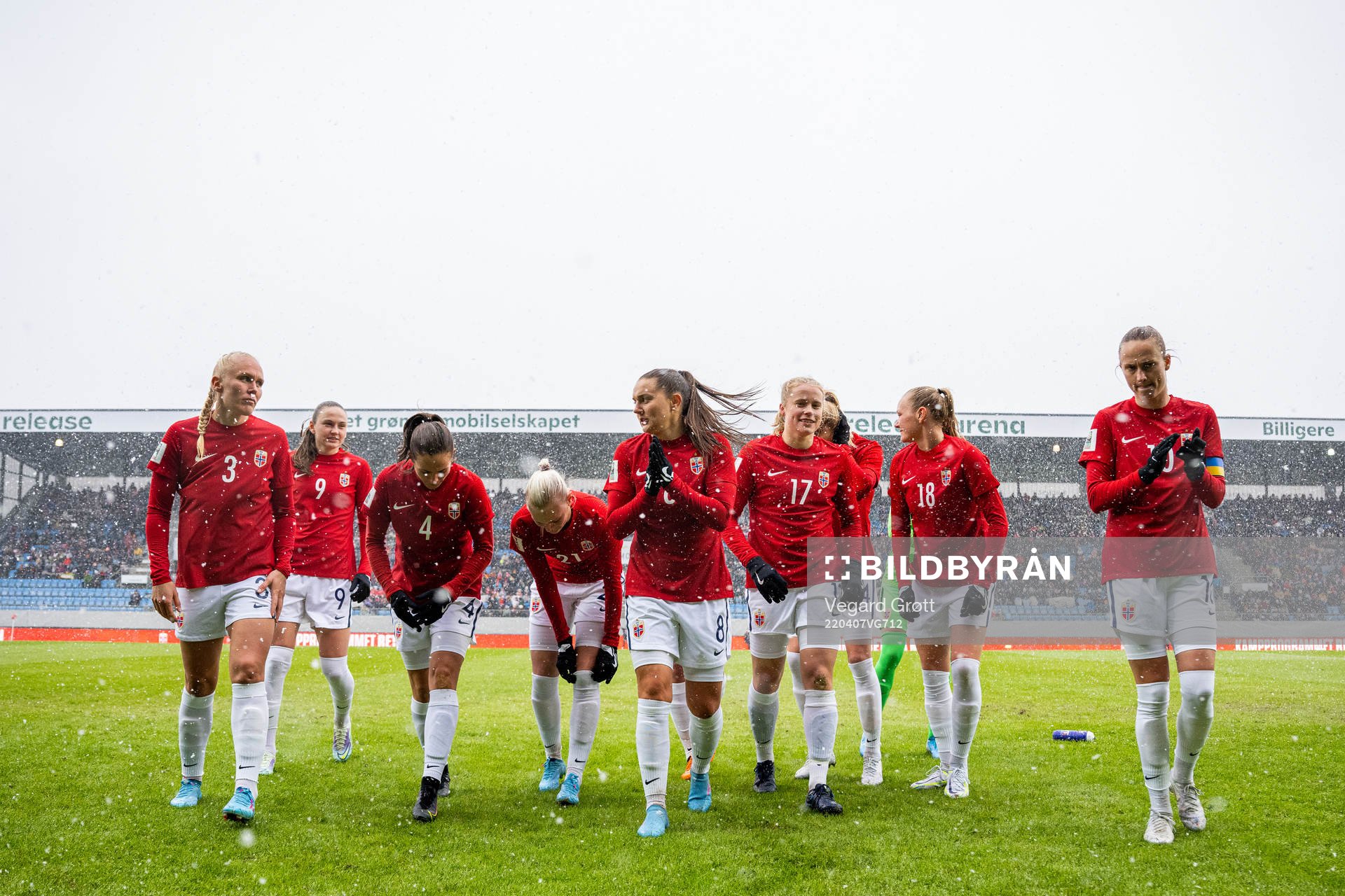 Maria Thorisdottir, Vilde Bøe Risa, Julie Blakstad,
