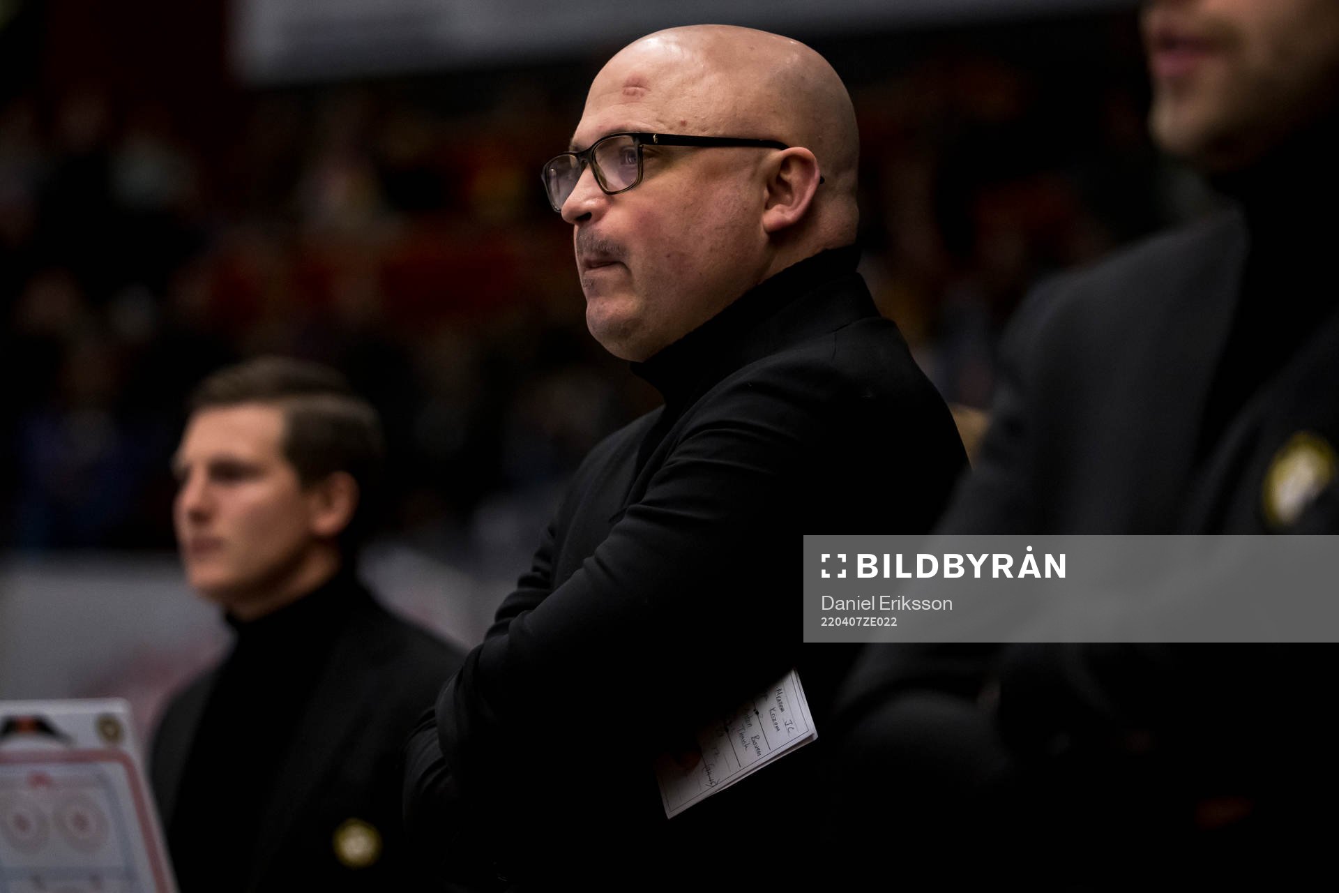Brynäs tränare Henrik Glaas