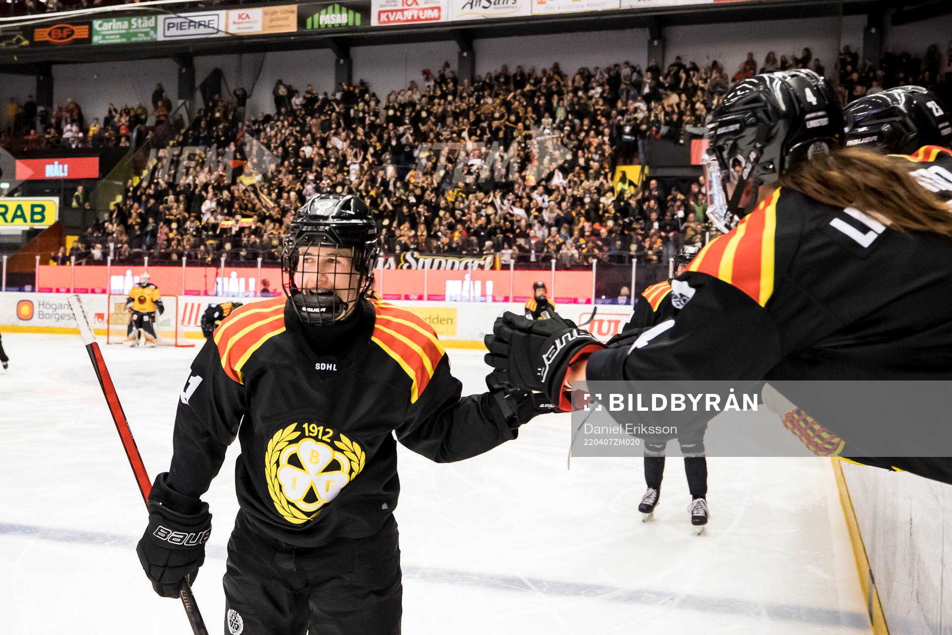 Brynäs Denisa Krizova jubel