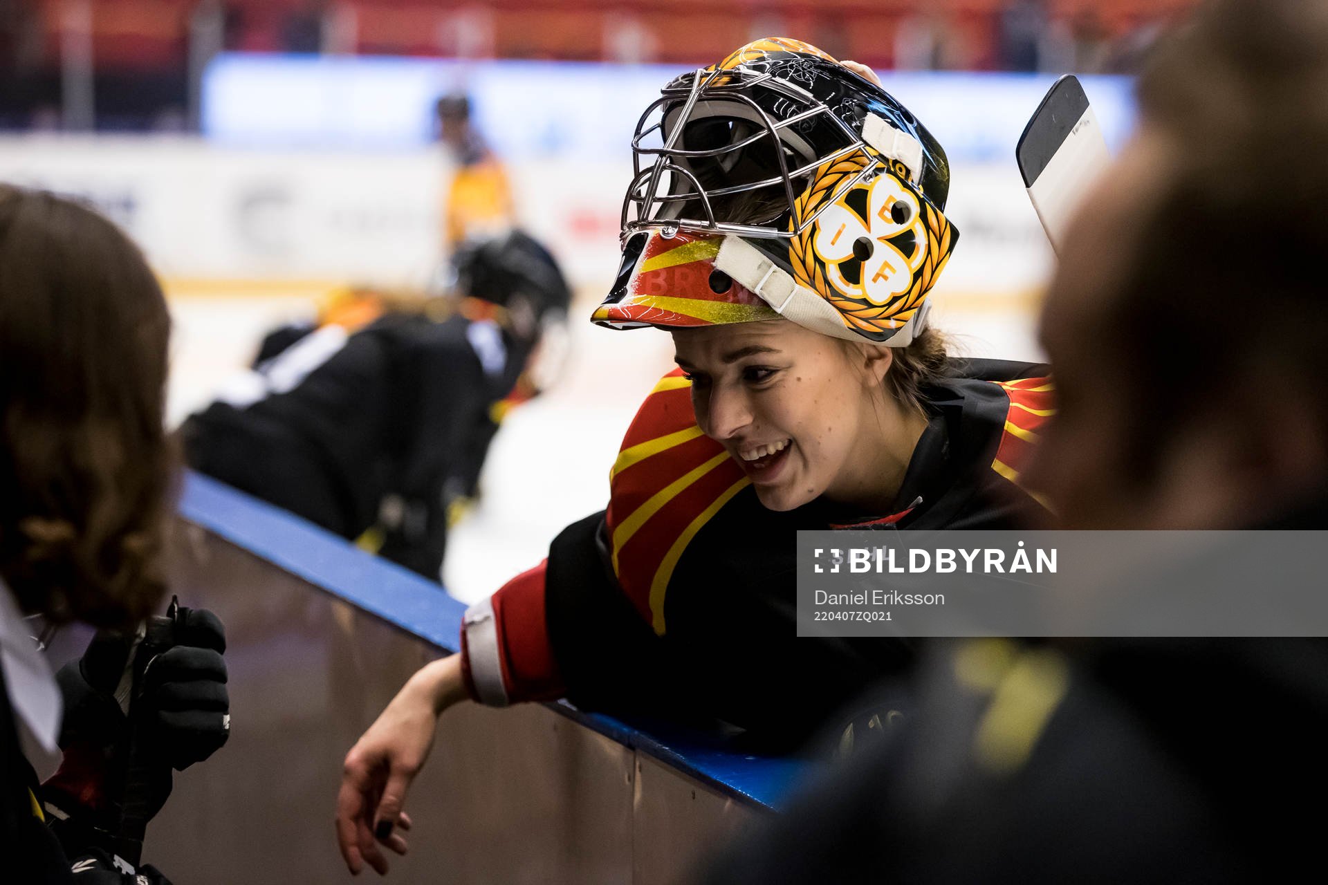 Brynäs målvakt Evelina Mäkinen