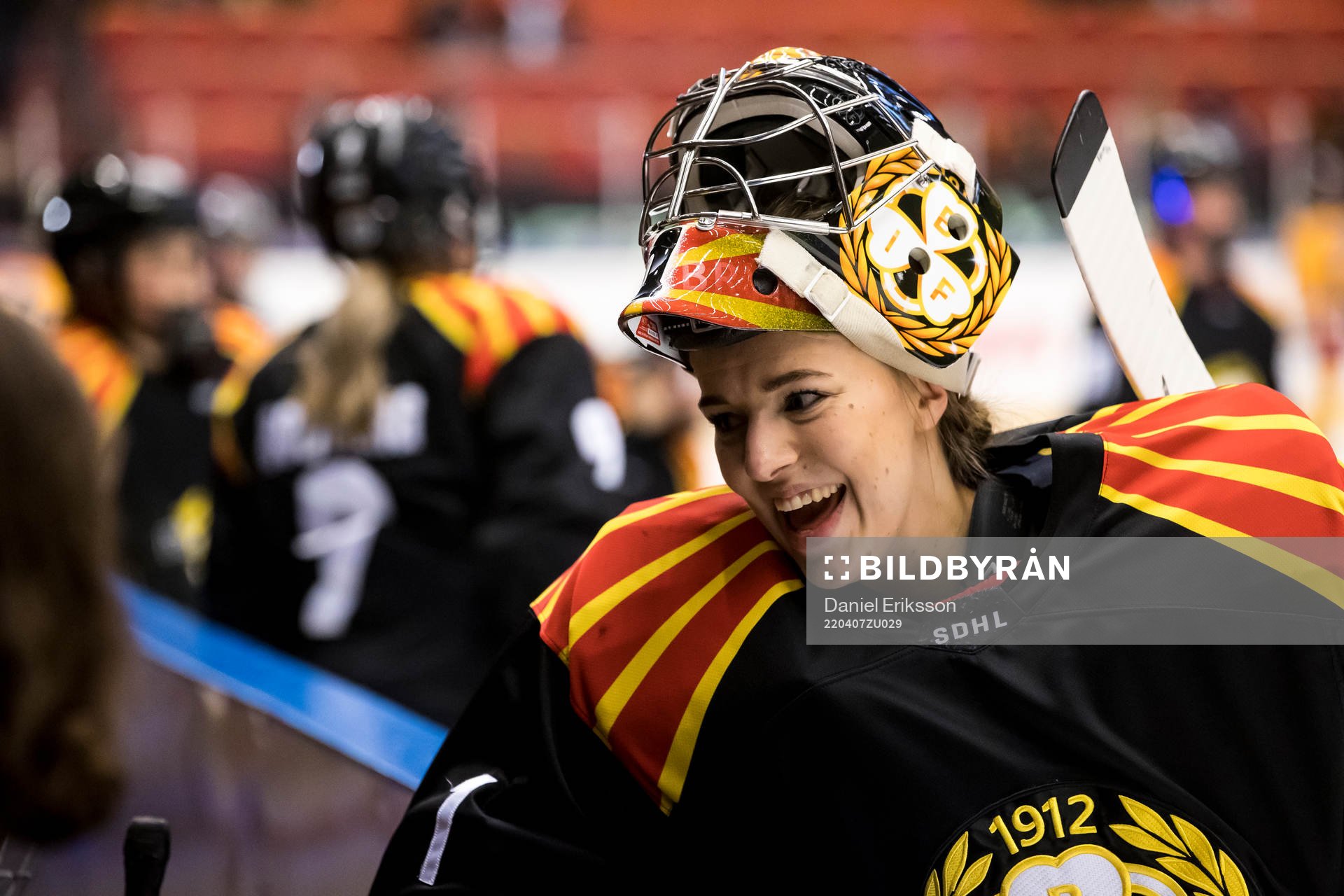 Brynäs målvakt Evelina Mäkinen