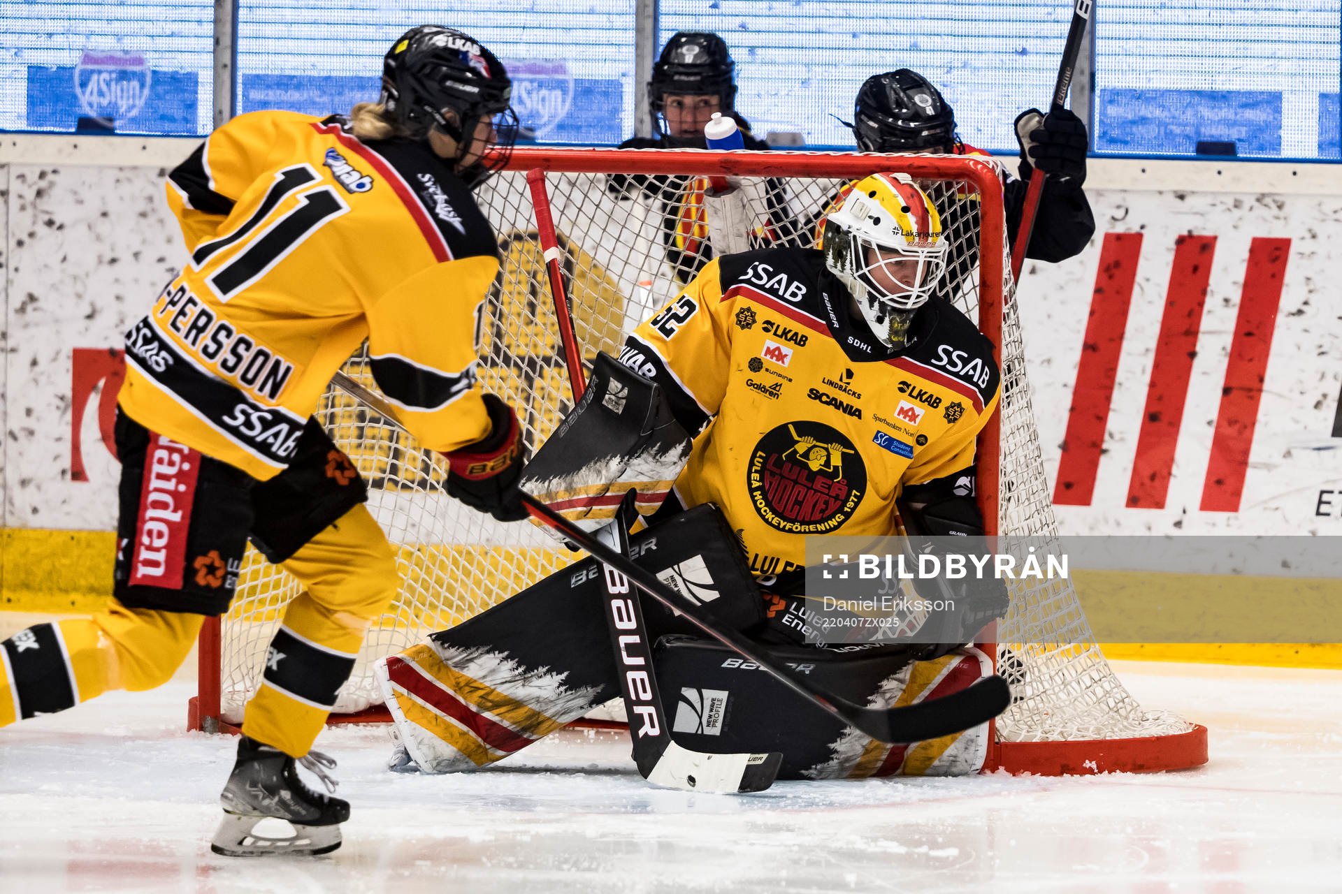 Luleås målvakt Luleås Sara Grahn