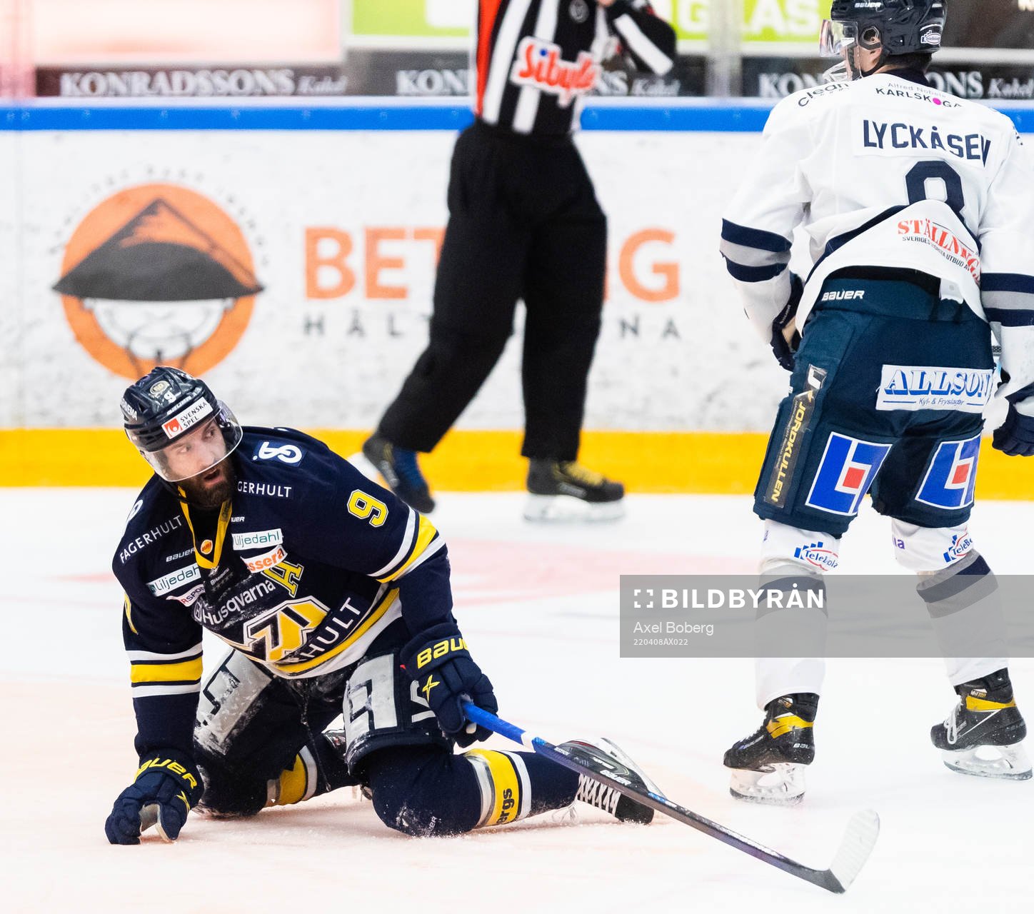 s Taylor Matson och Karlskogas Albert Lyckåsen