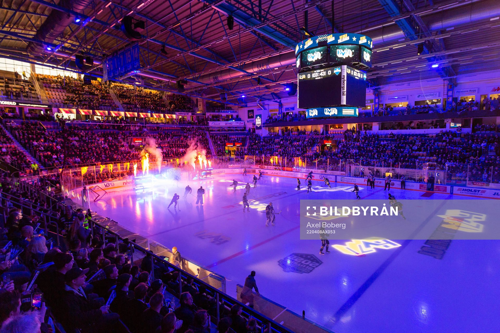 HV71 äntrar isen