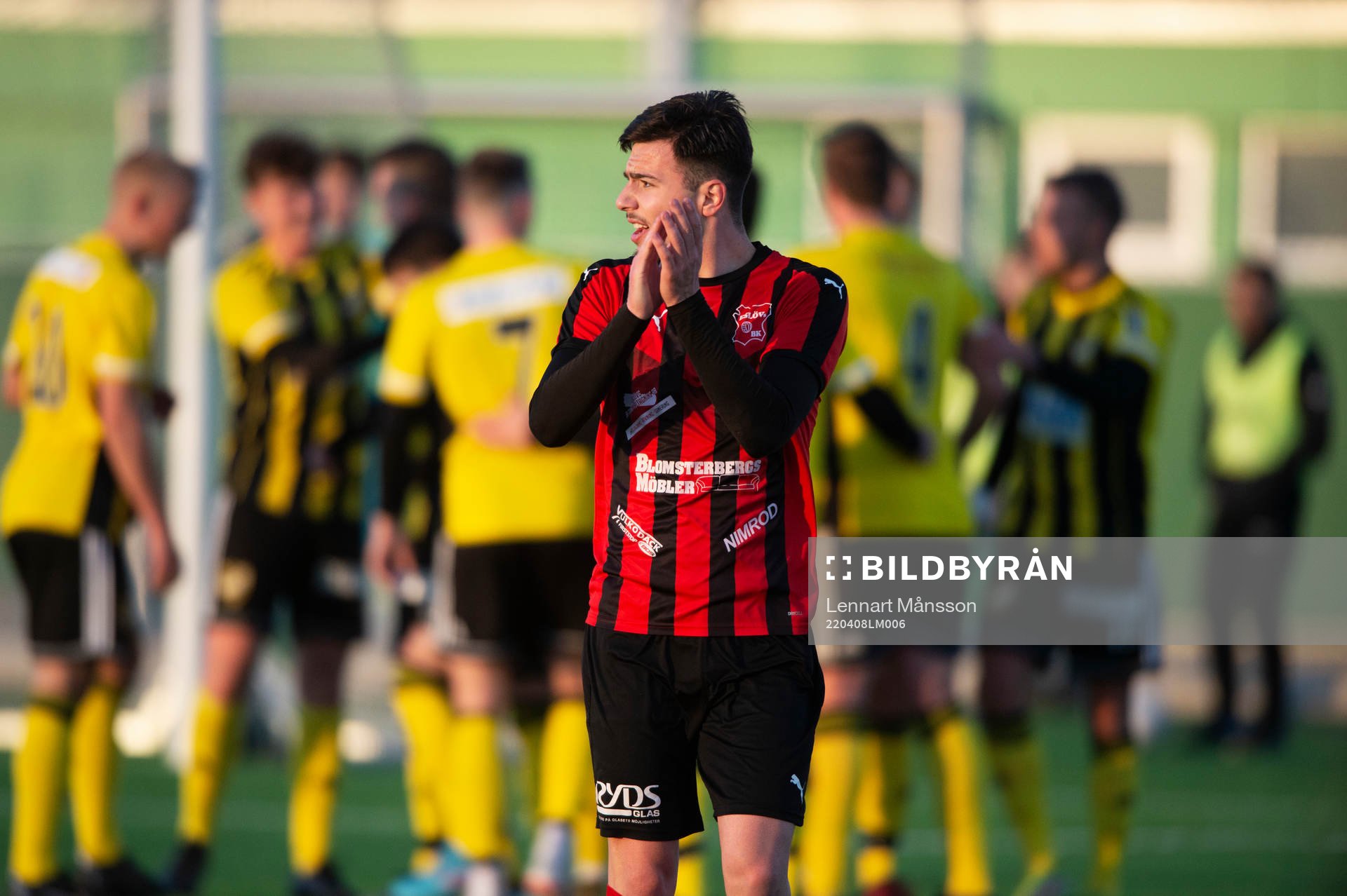 i matchen i div. 2 Södra Götaland mellan Eslövs BK och
