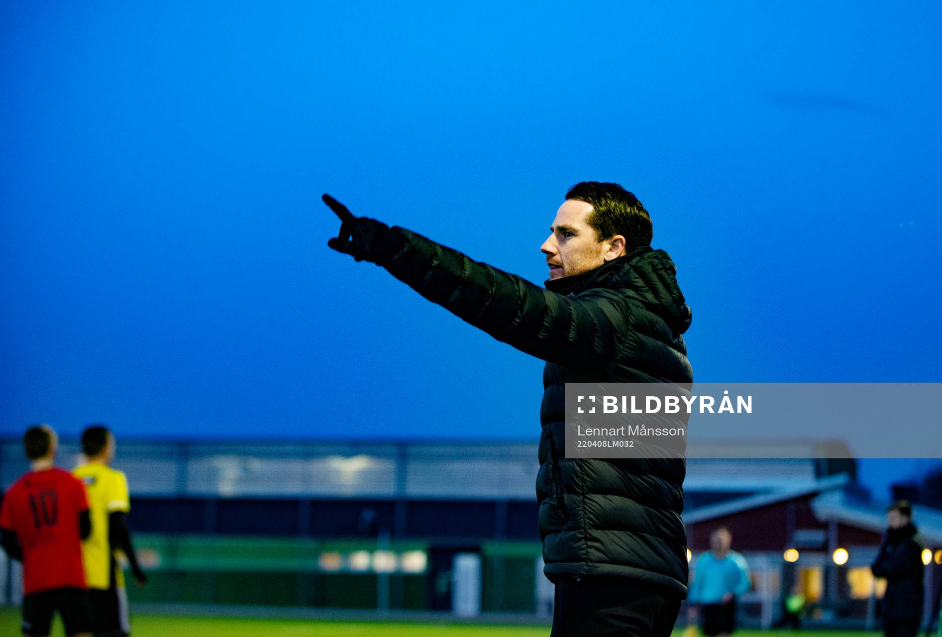 Det pekade uppåt för IFK Hässleholms tränare Johan