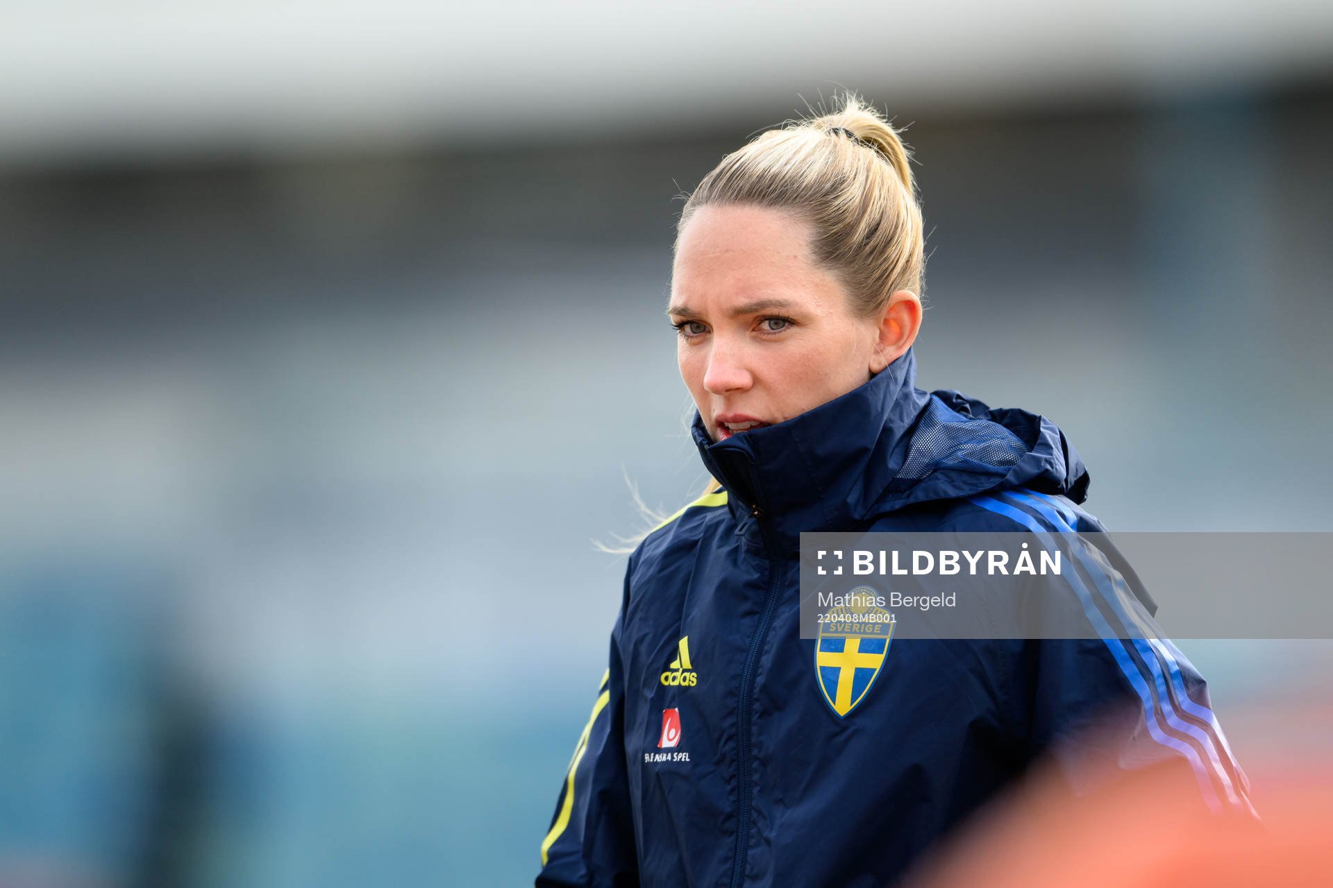 Elin Rubensson of the Swedish women's national football team