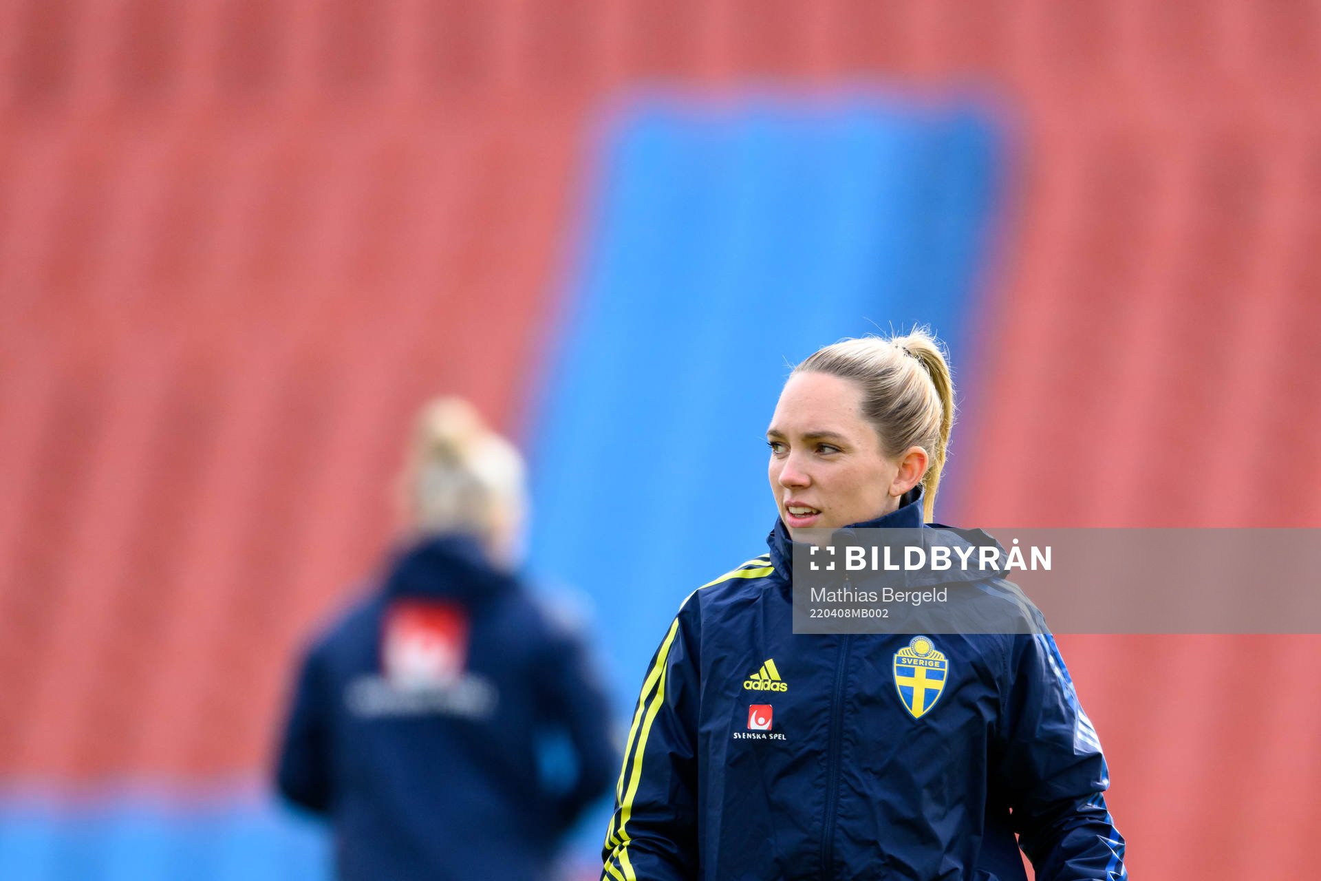 Elin Rubensson of the Swedish women's national football team